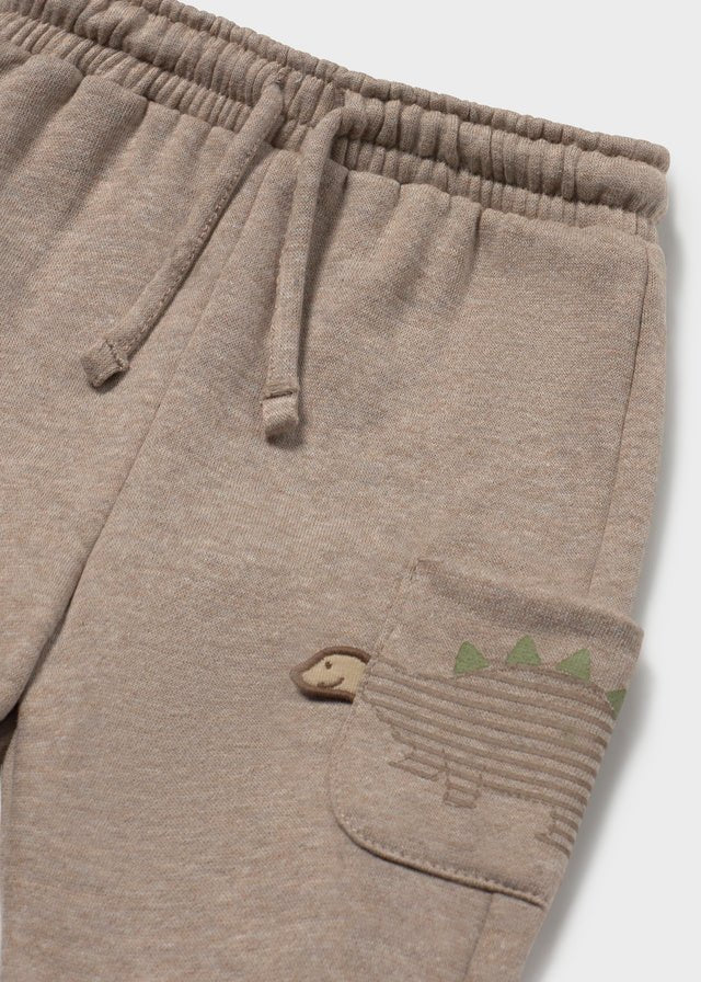 Pantalone in Cotone Caldo Nocciola Mayoral - dettaglio 1