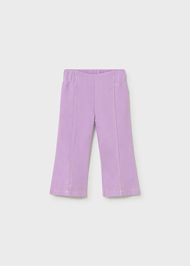 PANTALONE IN COTONE LILLA - Noi da piccoli