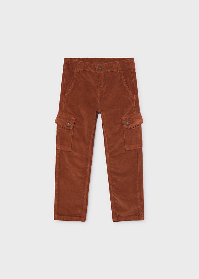 Pantalone in Velluto Ruggine Mayoral - Noi da piccoli