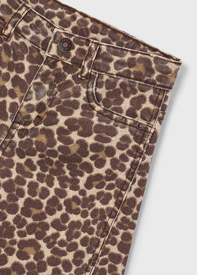 PANTALONE LEOPARDATO DI JEANS - Noi da piccoli