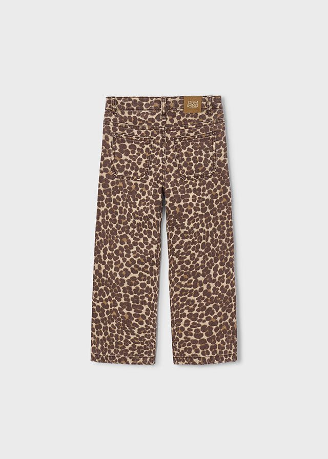 PANTALONE LEOPARDATO DI JEANS - Noi da piccoli