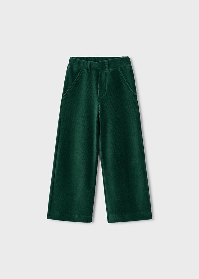 PANTALONE VERDE IN VELLUTO - Noi da piccoli