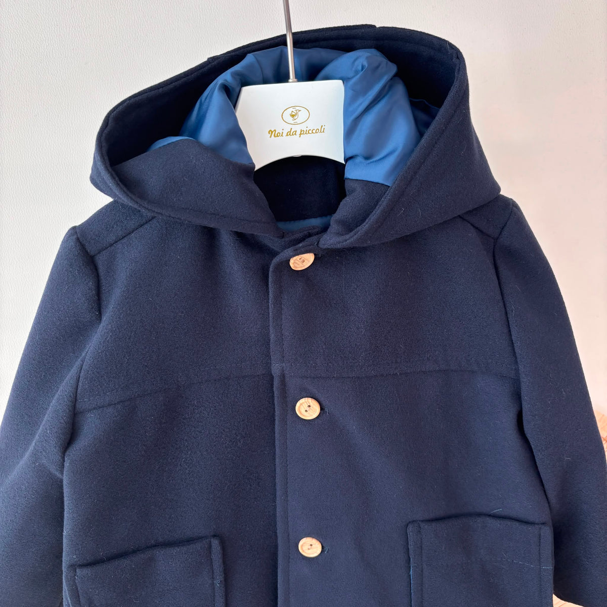 CAPPOTTO IN PANNO BLU