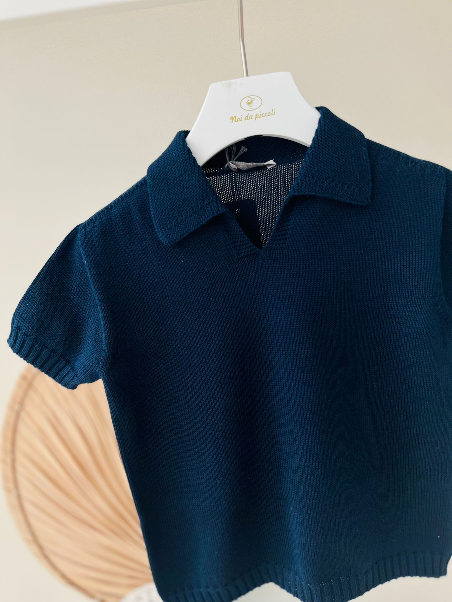 POLO IN FILO BLU - Noi da piccoli
