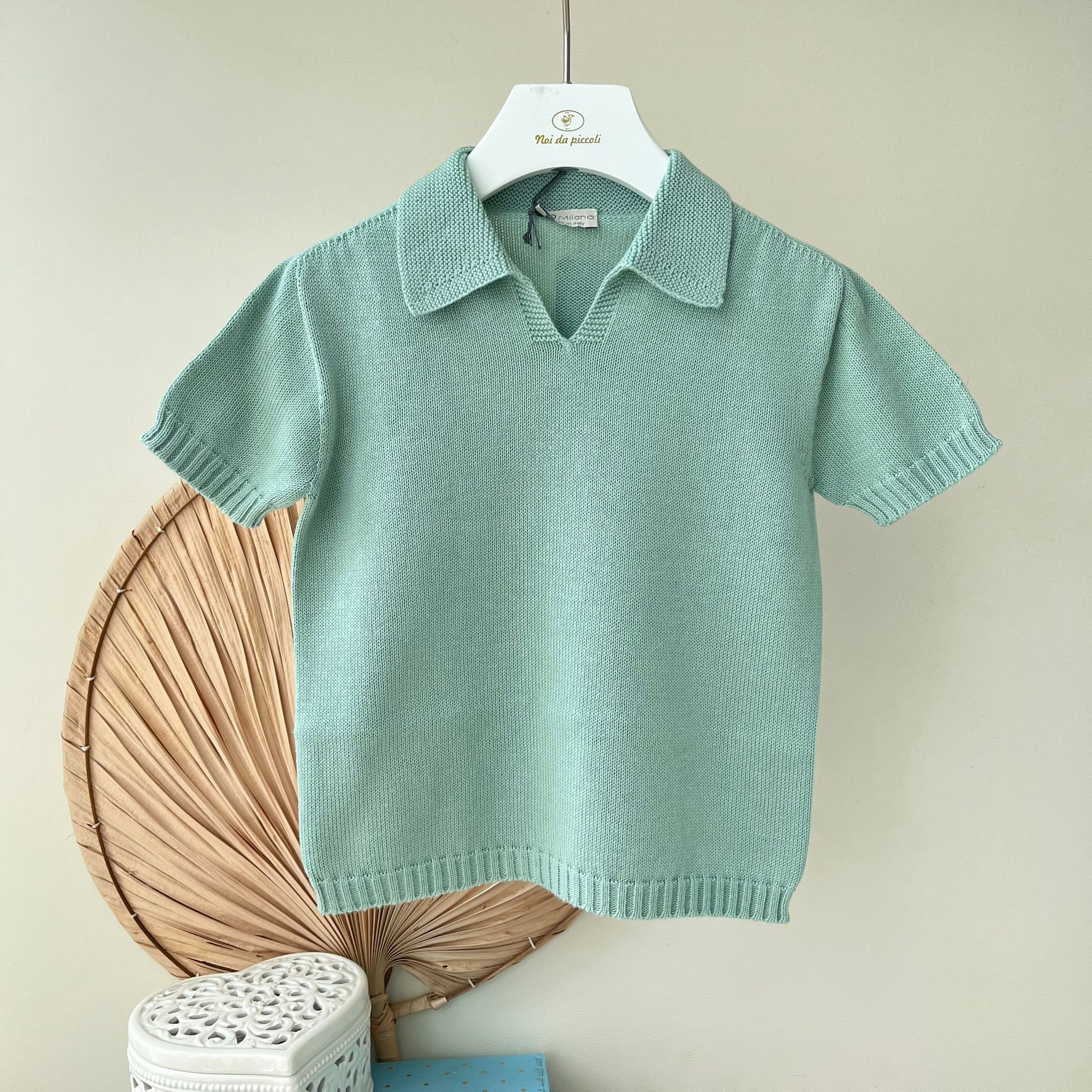 POLO IN FILO VERDE - Noi da piccoli
