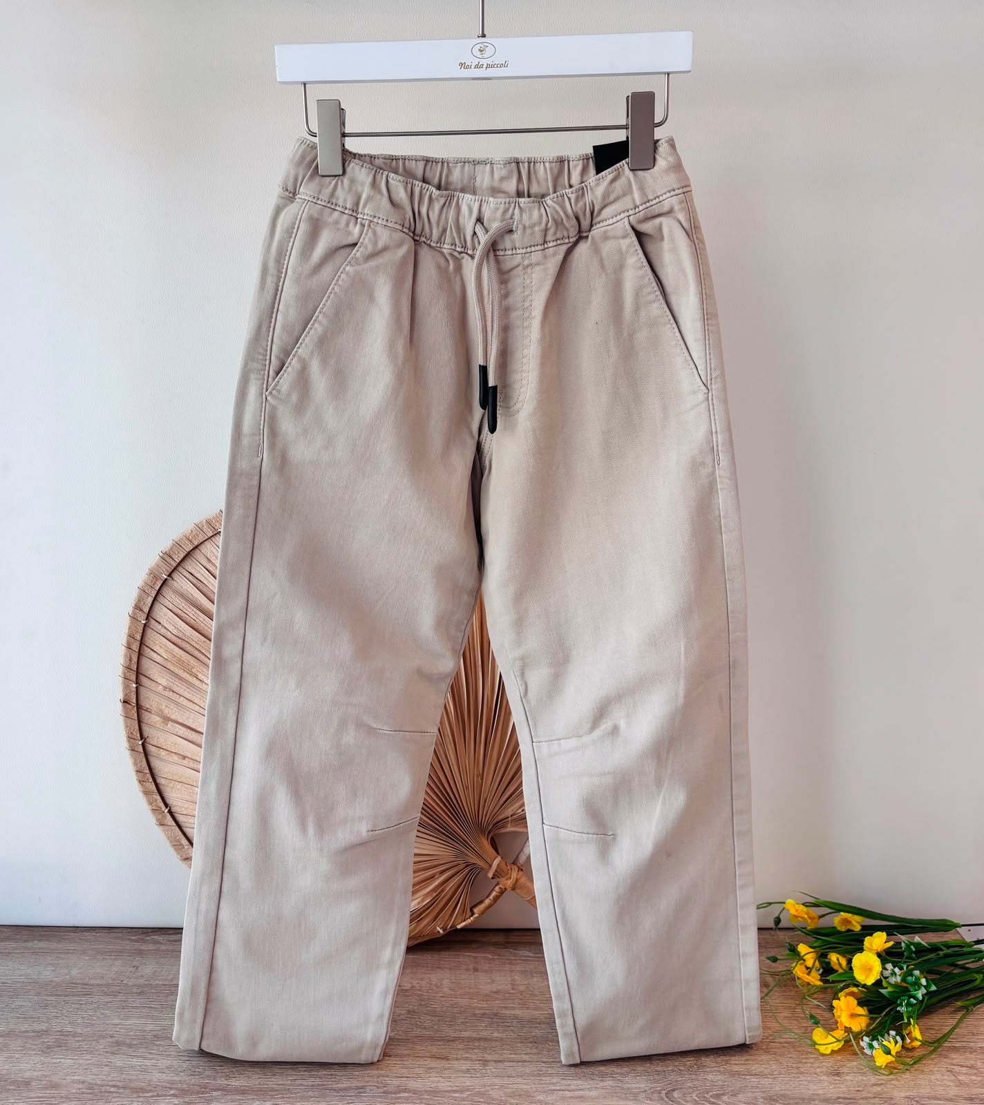 PANTALONE JOGGER BEIGE