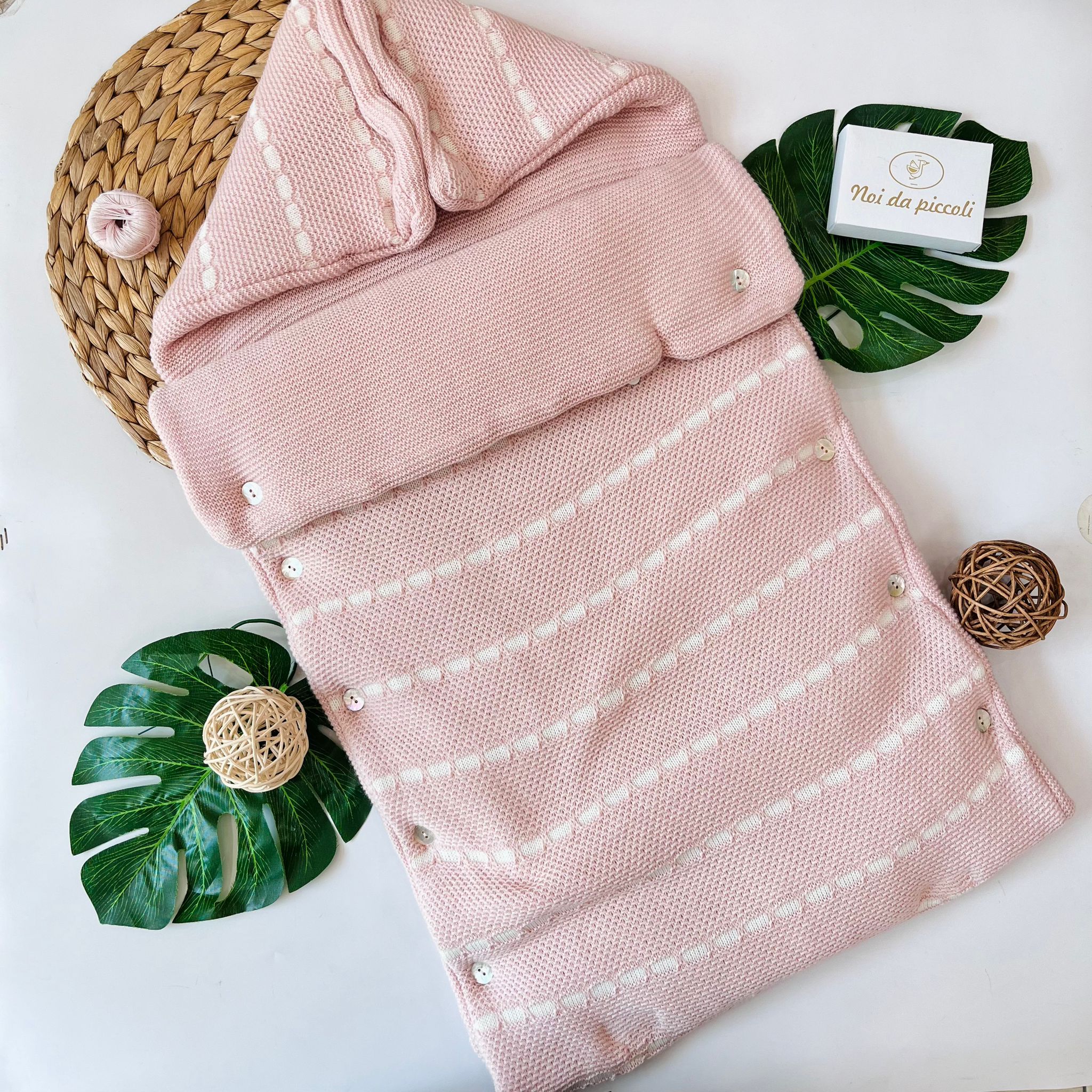 SACCO NANNA FILATO CALDO MILKY ROSE - Noi da piccoli