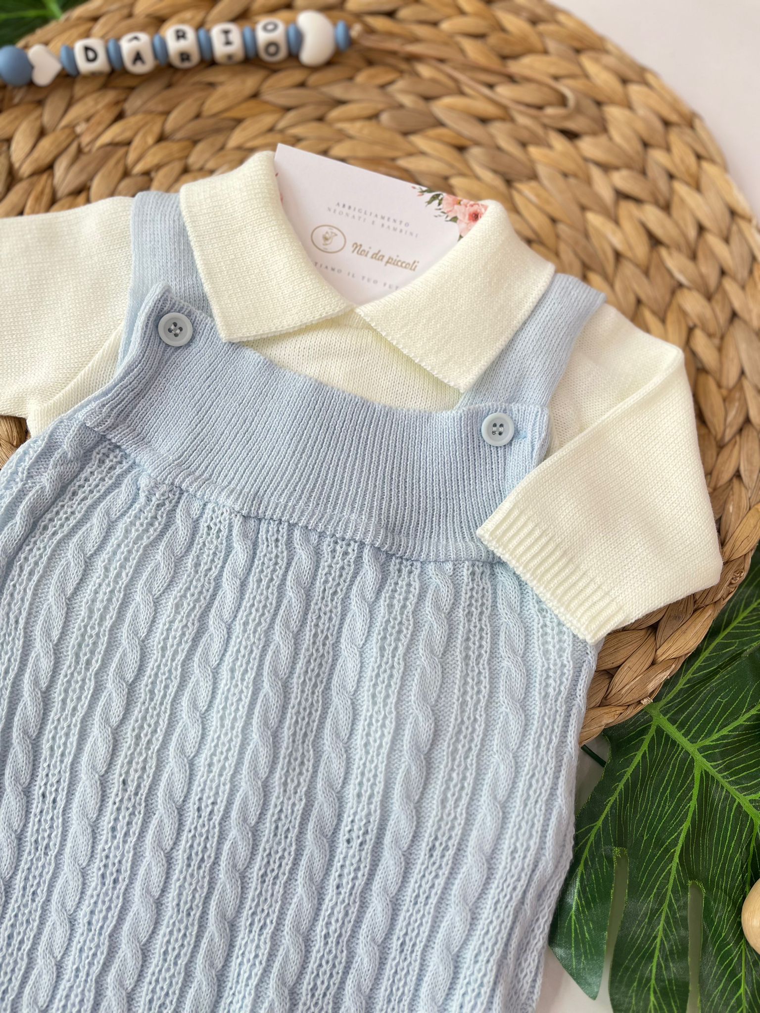 SALOPETTE CIELO E PANNA FILATO CALDO - Noi da piccoli