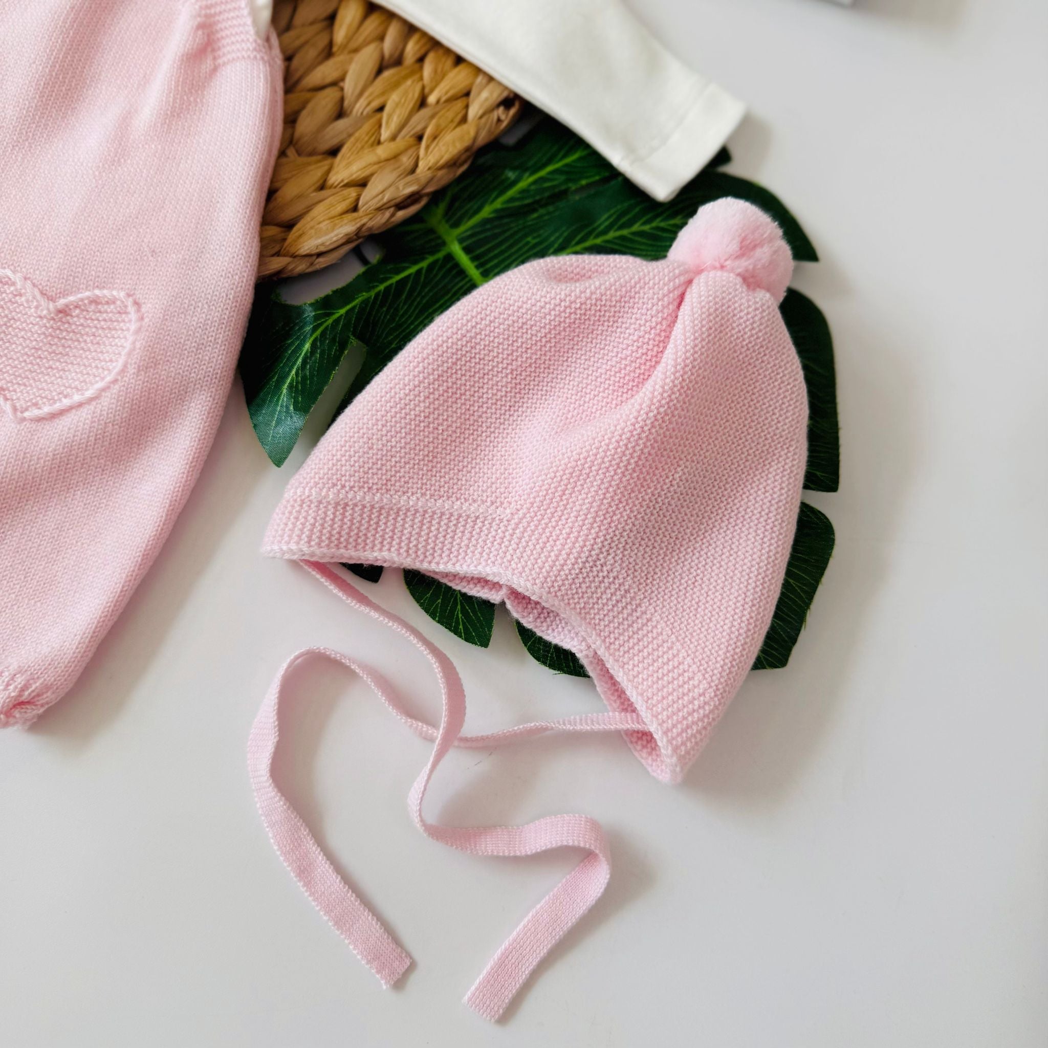 SALOPETTE CON PARURE 100% LANA ROSA - Noi da piccoli