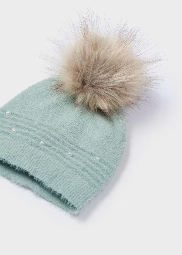 SCALDACOLLO CON CAPPELLINO JADE E PERLINA - Noi da piccoli