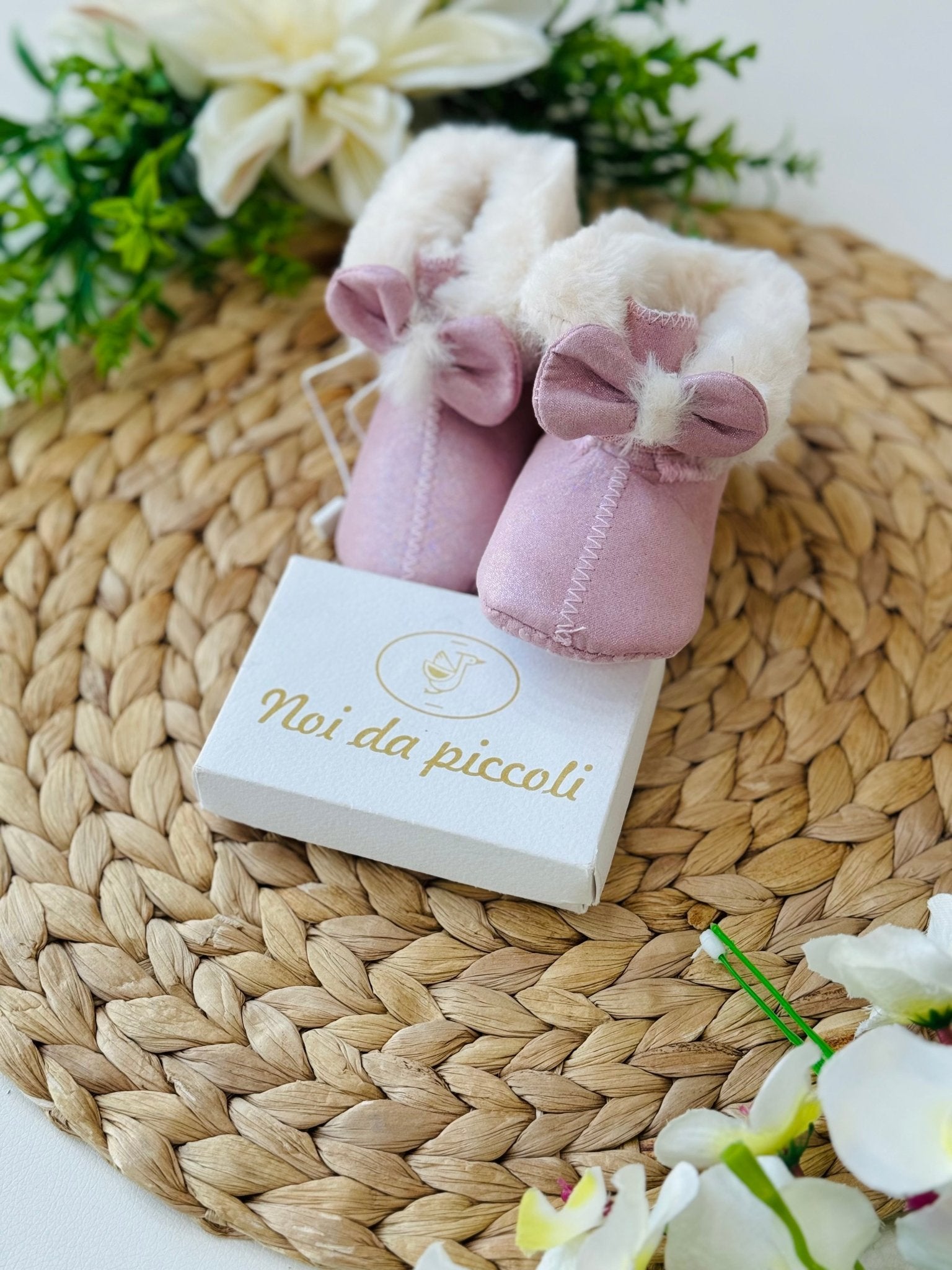 SCARPA A STIVALETTO BLUSH PELLICCETTA BEIGE - Noi da piccoli