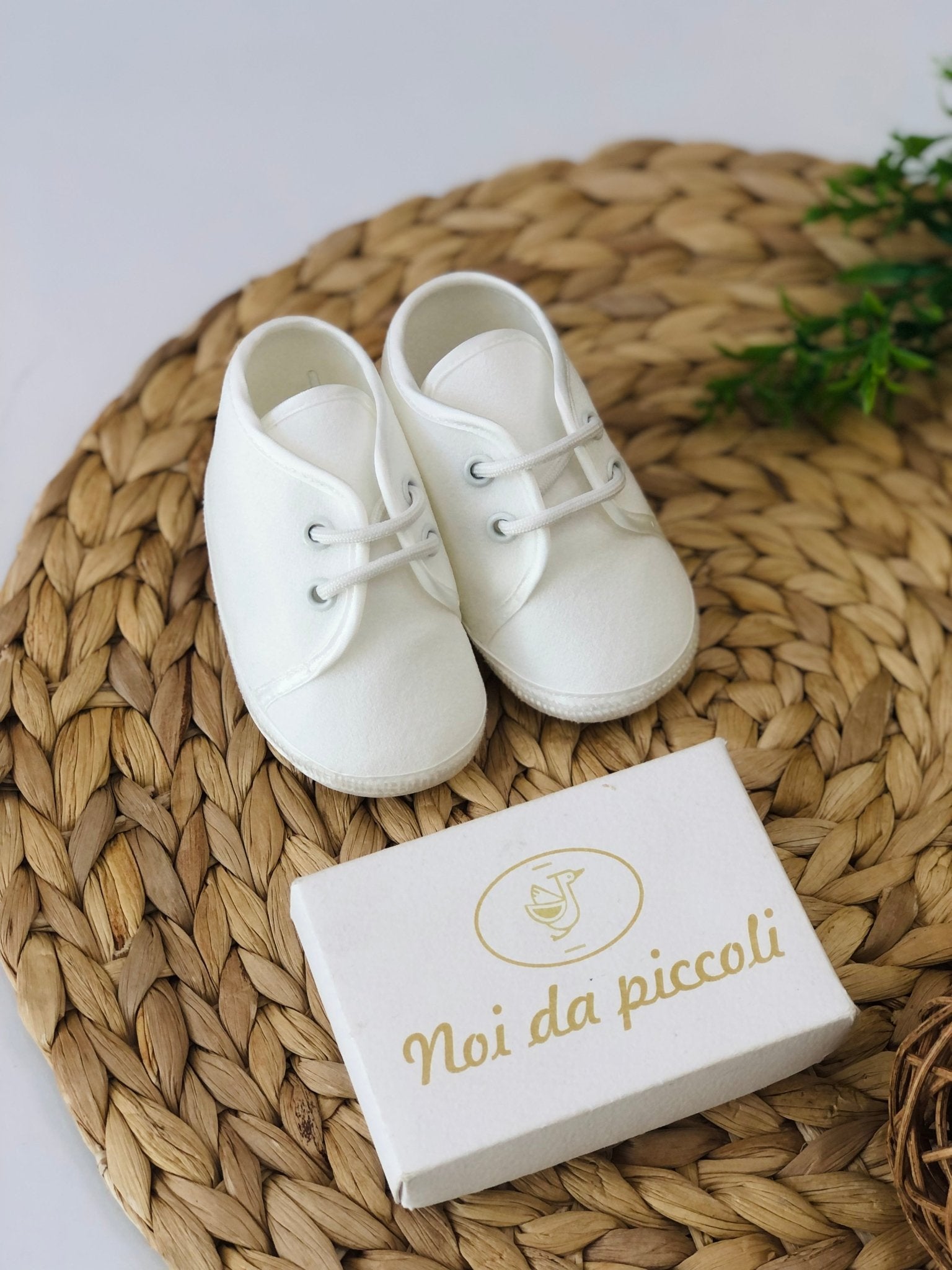 SCARPA PANNA TESSUTO ELEGANTE - Noi da piccoli