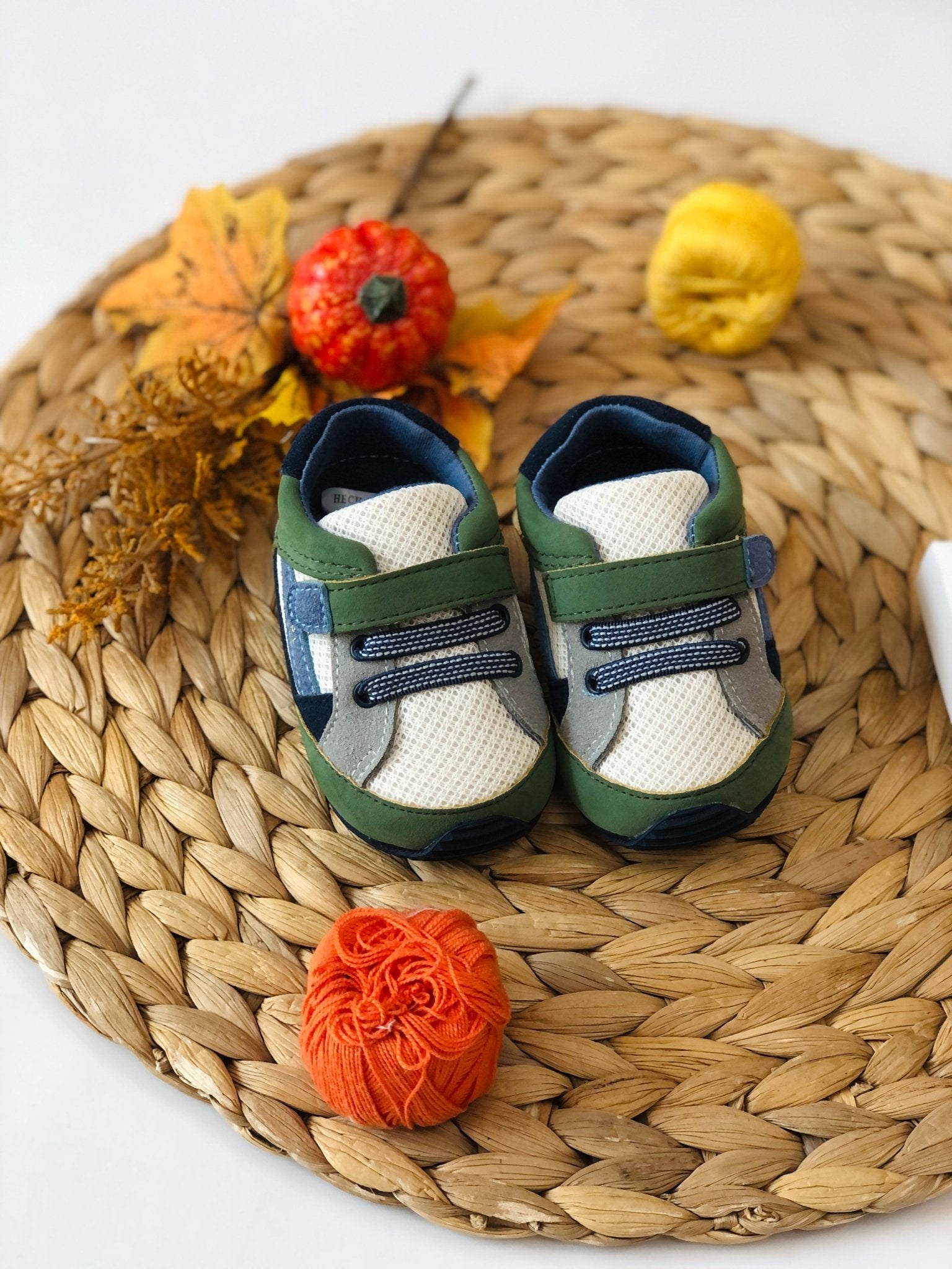 SCARPA SNEAKERS VERDE E BLU - Noi da piccoli