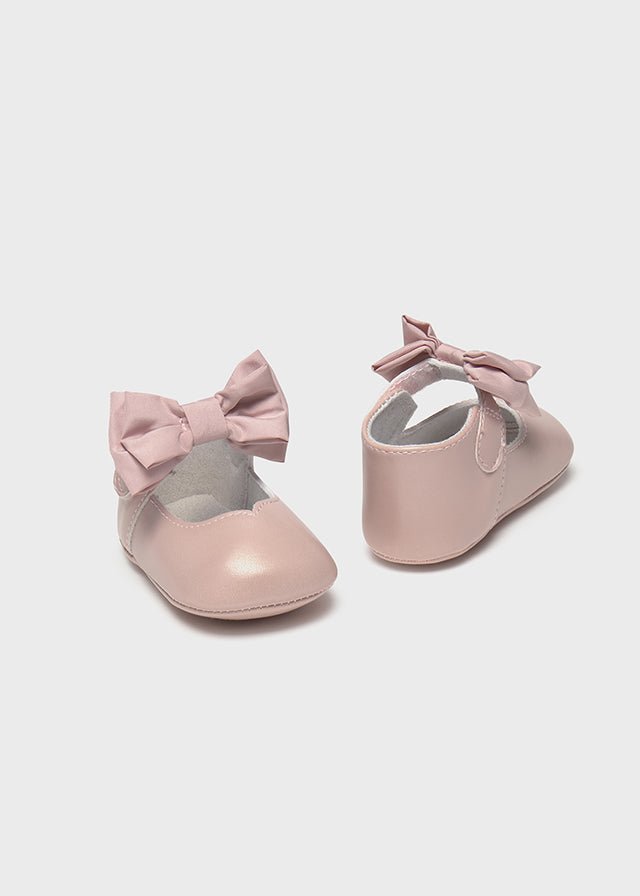 SCARPE CON FIOCCO ROSA - Noi da piccoli