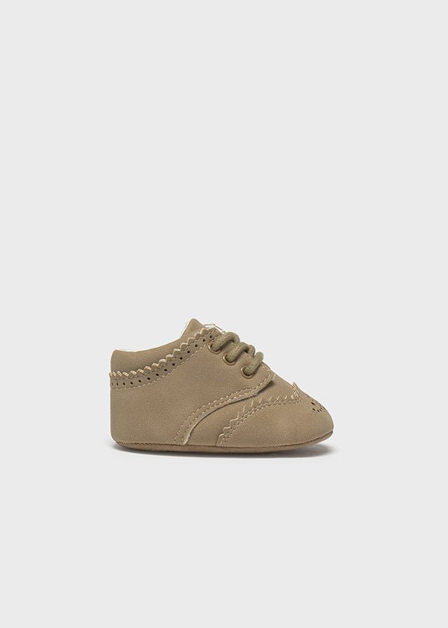 SCARPE EFFETTO PELLE BEIGE - Noi da piccoli