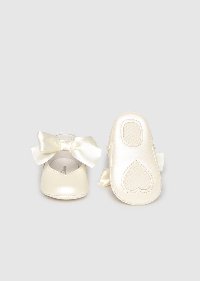 SCARPINE CULLA CON FIOCCHETTI CRUDO - Noi da piccoli