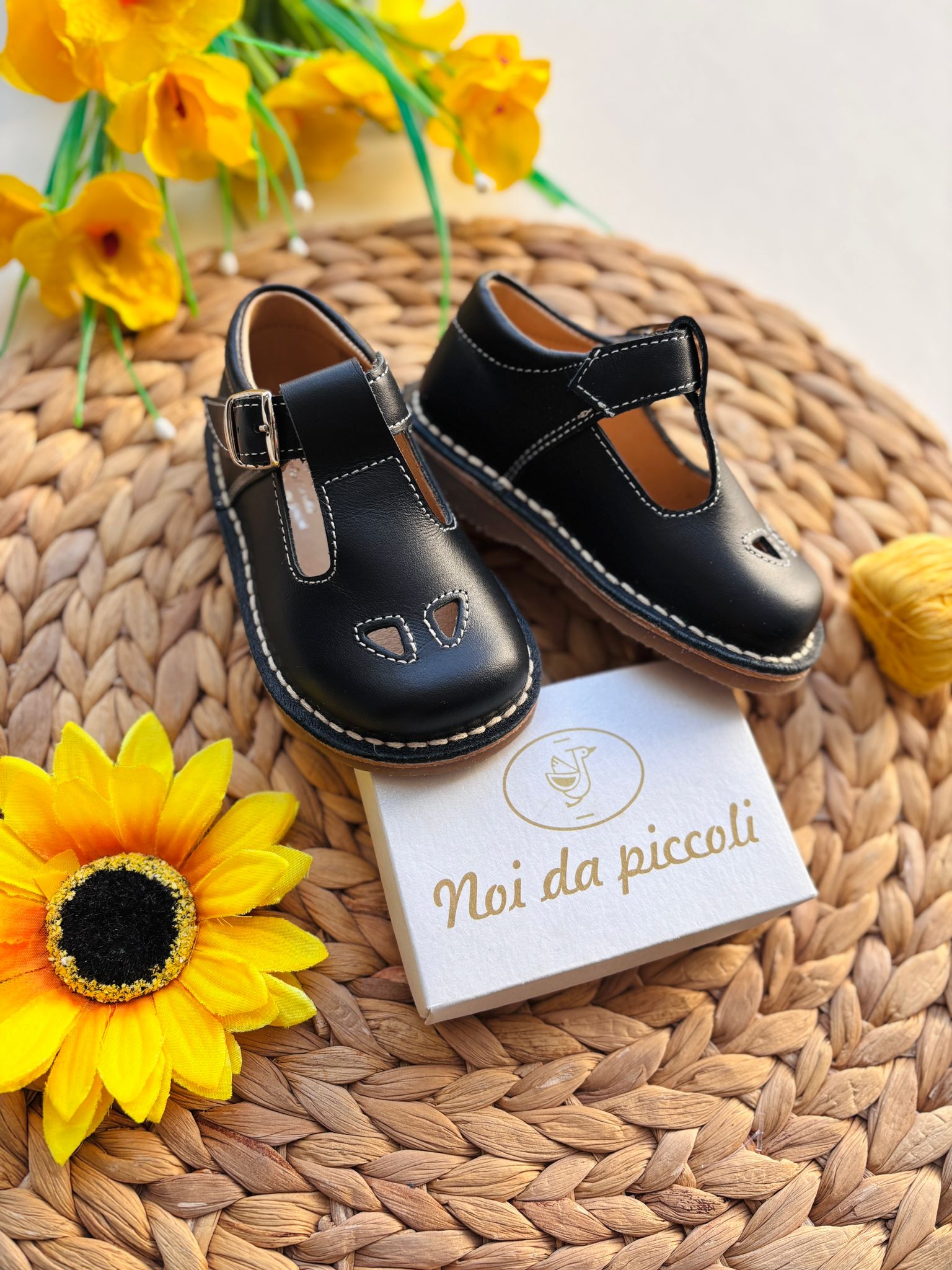 SCARPINE IN PELLE MARINO - Noi da piccoli