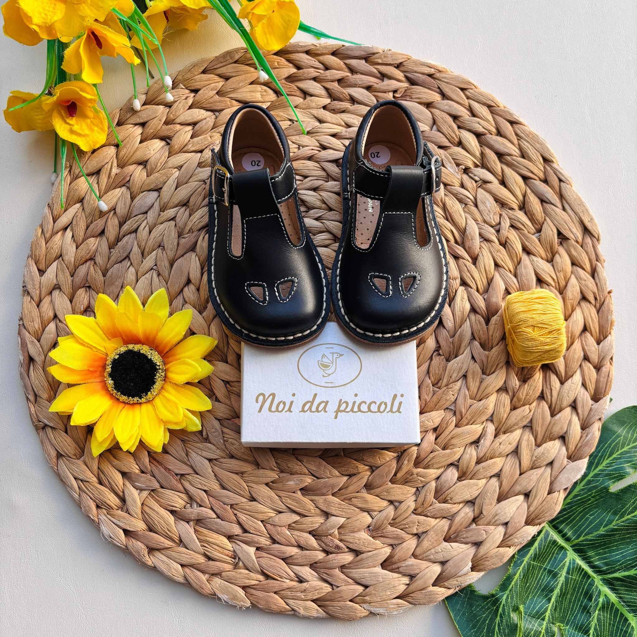 SCARPINE IN PELLE MARINO - Noi da piccoli