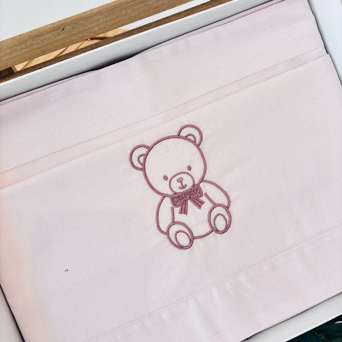 set lenzuola 100 % COTONE ROSA ANTICO - Noi da piccoli