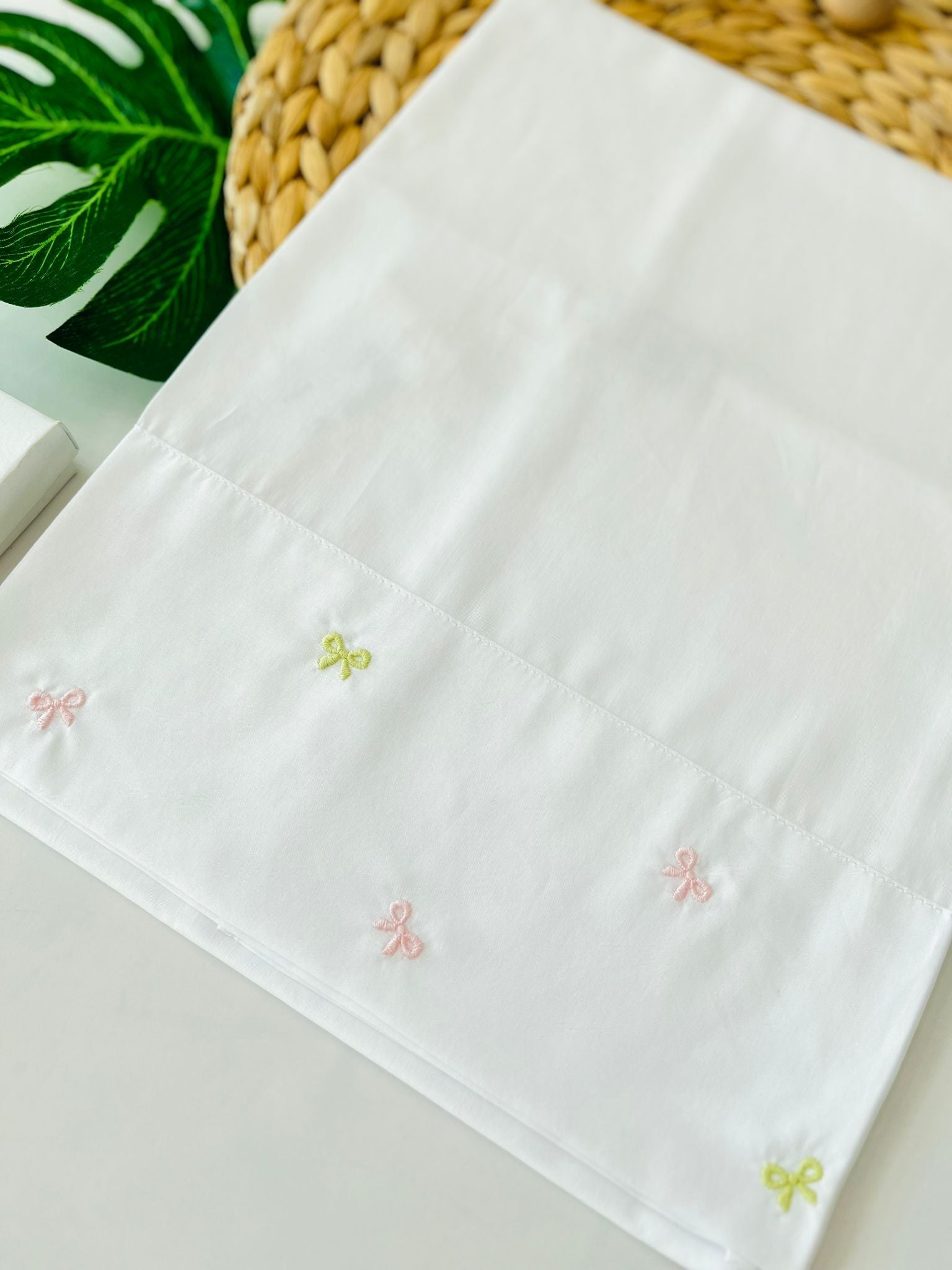 SET LENZUOLA 100 % COTONE ROSA MULTICOLOR - Noi da piccoli