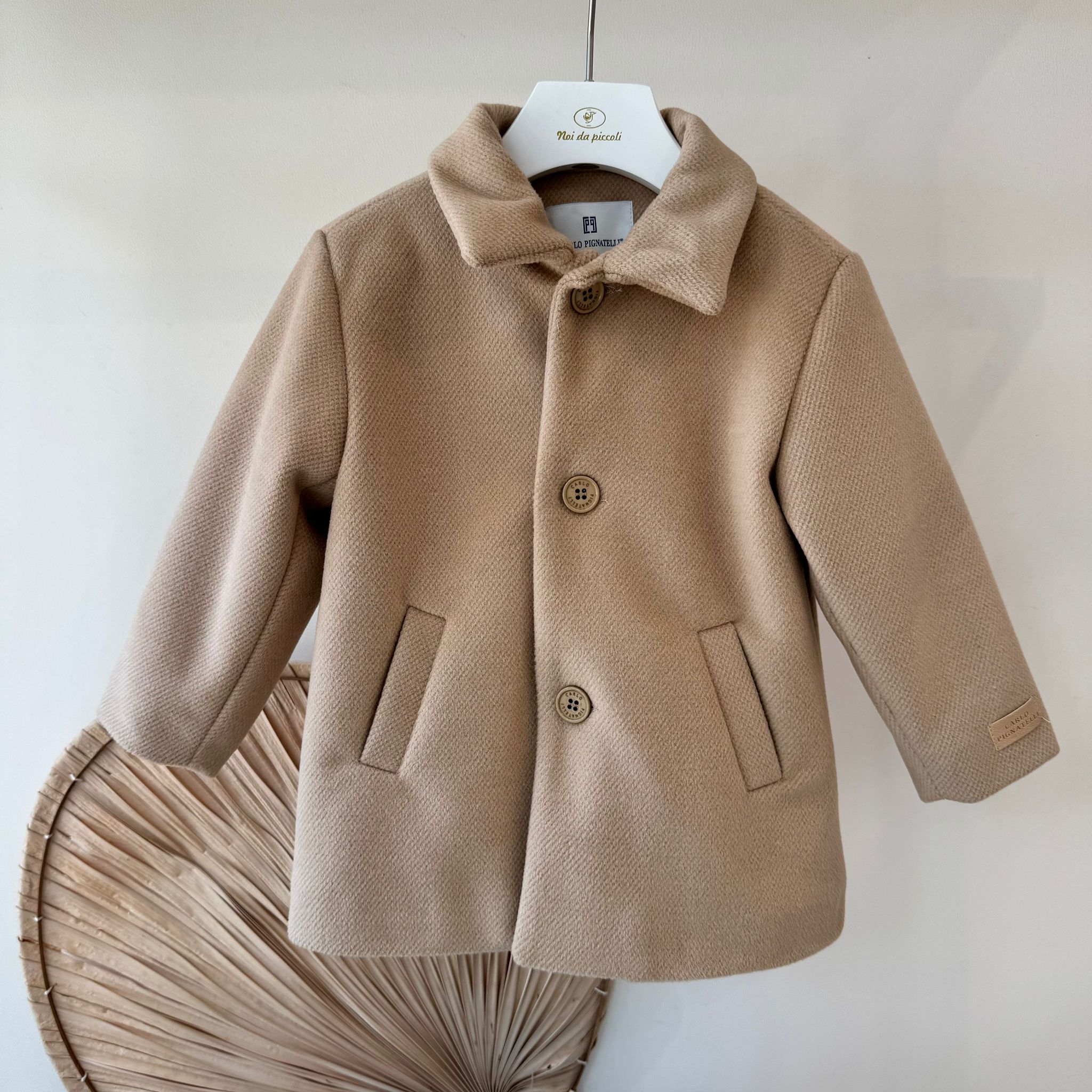 CAPPOTTO IN PANNO BEIGE