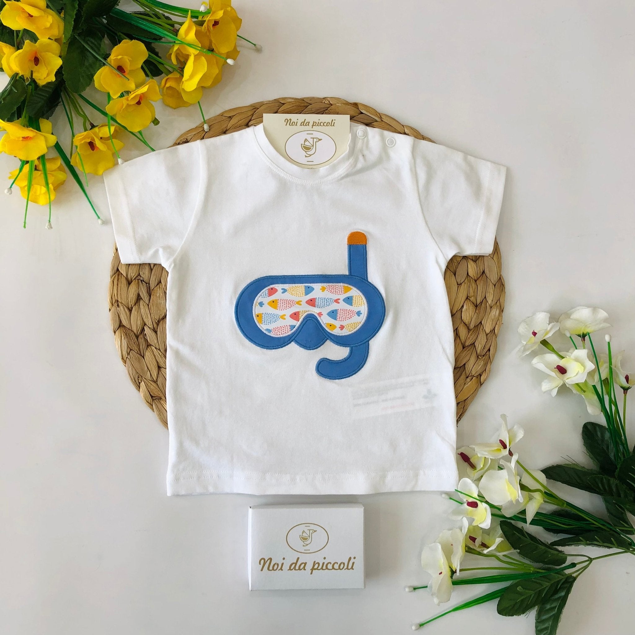 T-SHIRT PESCIOLINO COTONE - Noi da piccoli