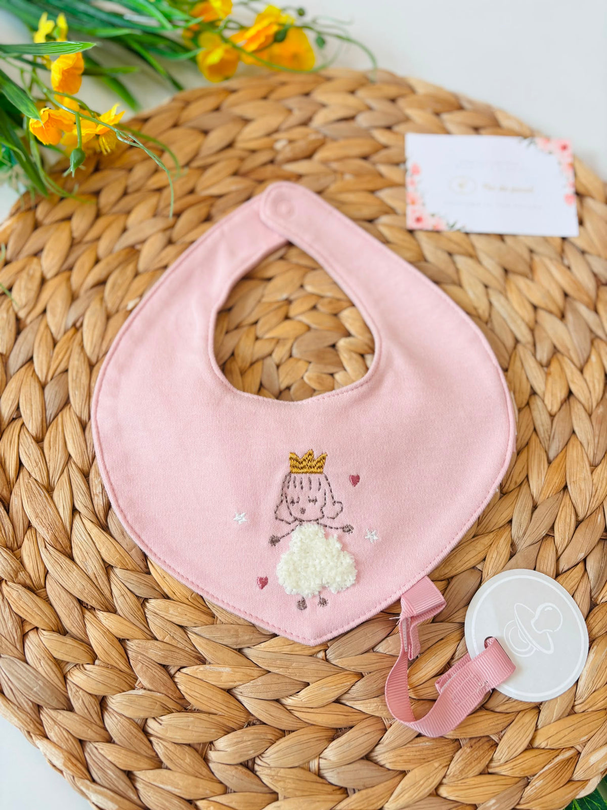 BAVETTA COTONE CALDO ROSA