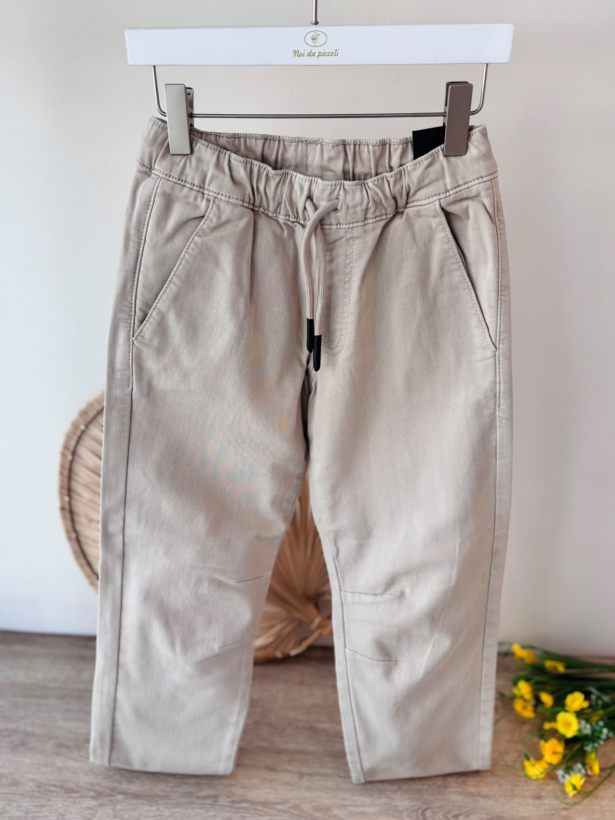 PANTALONE JOGGER BEIGE