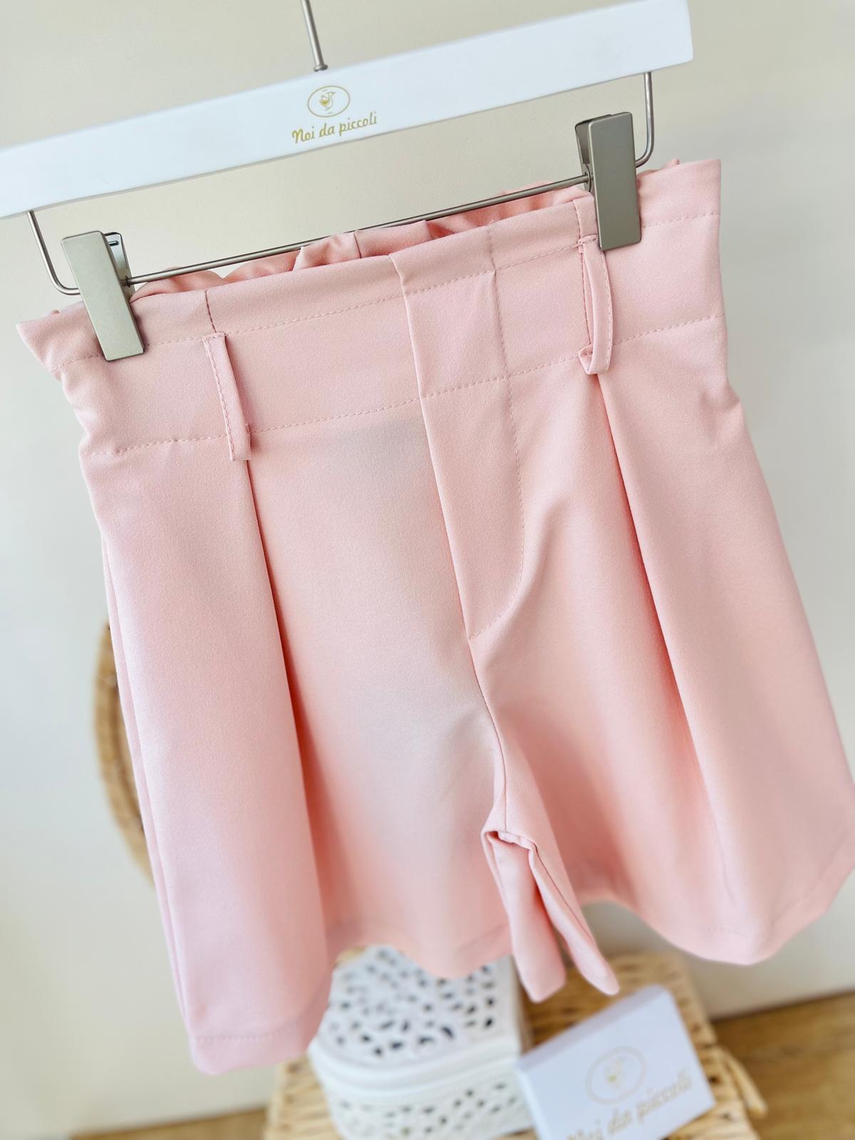 TOP CON PANTAGONNA ROSA - Noi da piccoli