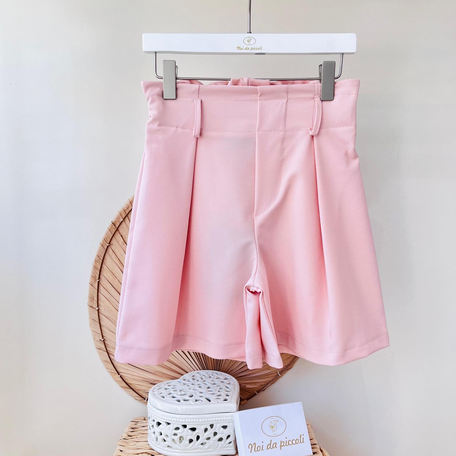 TOP CON PANTAGONNA ROSA - Noi da piccoli
