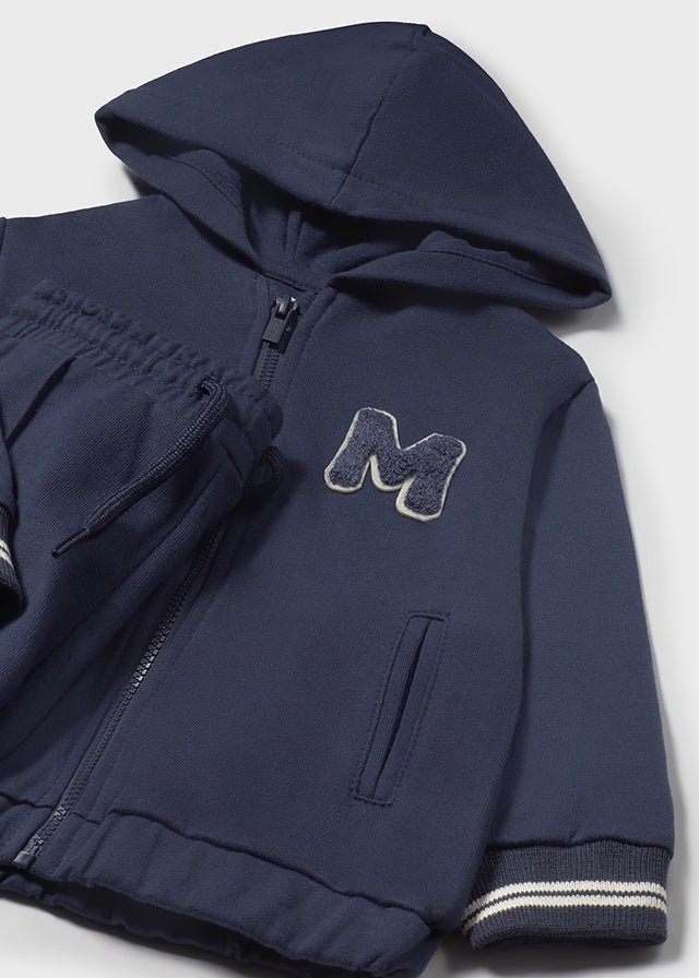 TUTA 2 PZ IN CALDO COTONE AZUL - Noi da piccoli