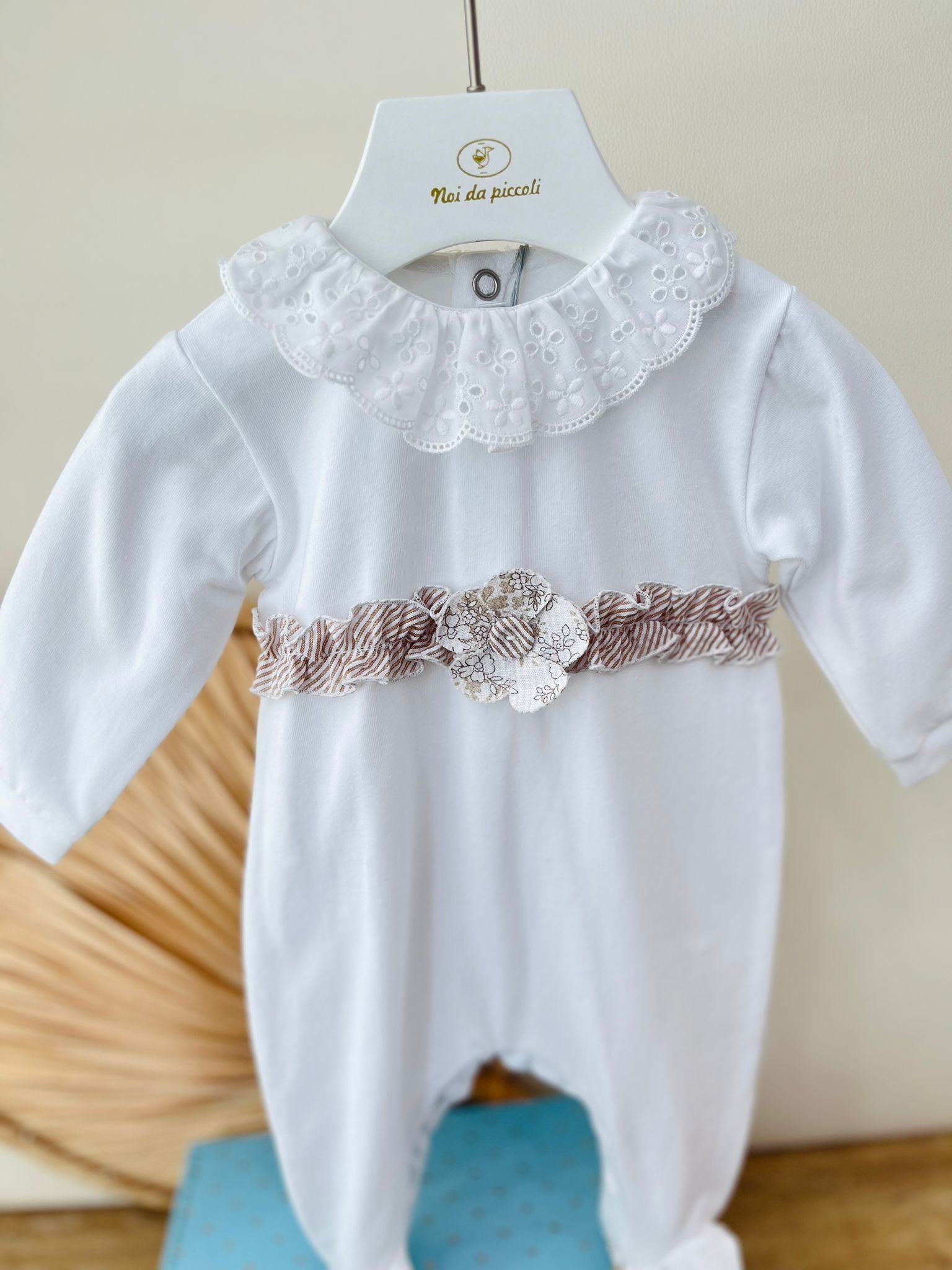 TUTINA 100 % COTONE BIANCO - Noi da piccoli