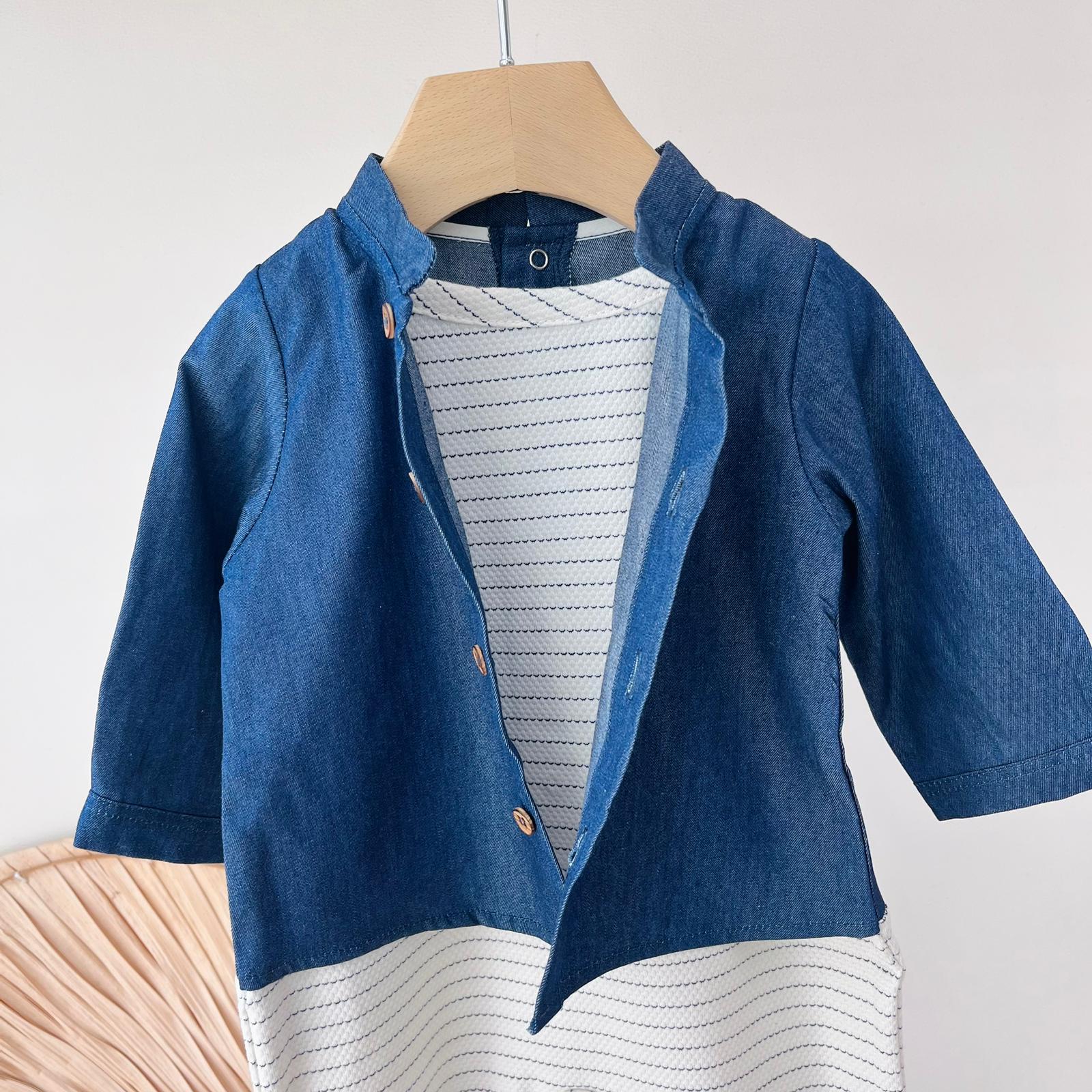 TUTINA 100 % COTONE BLU BABY BOY - Noi da piccoli