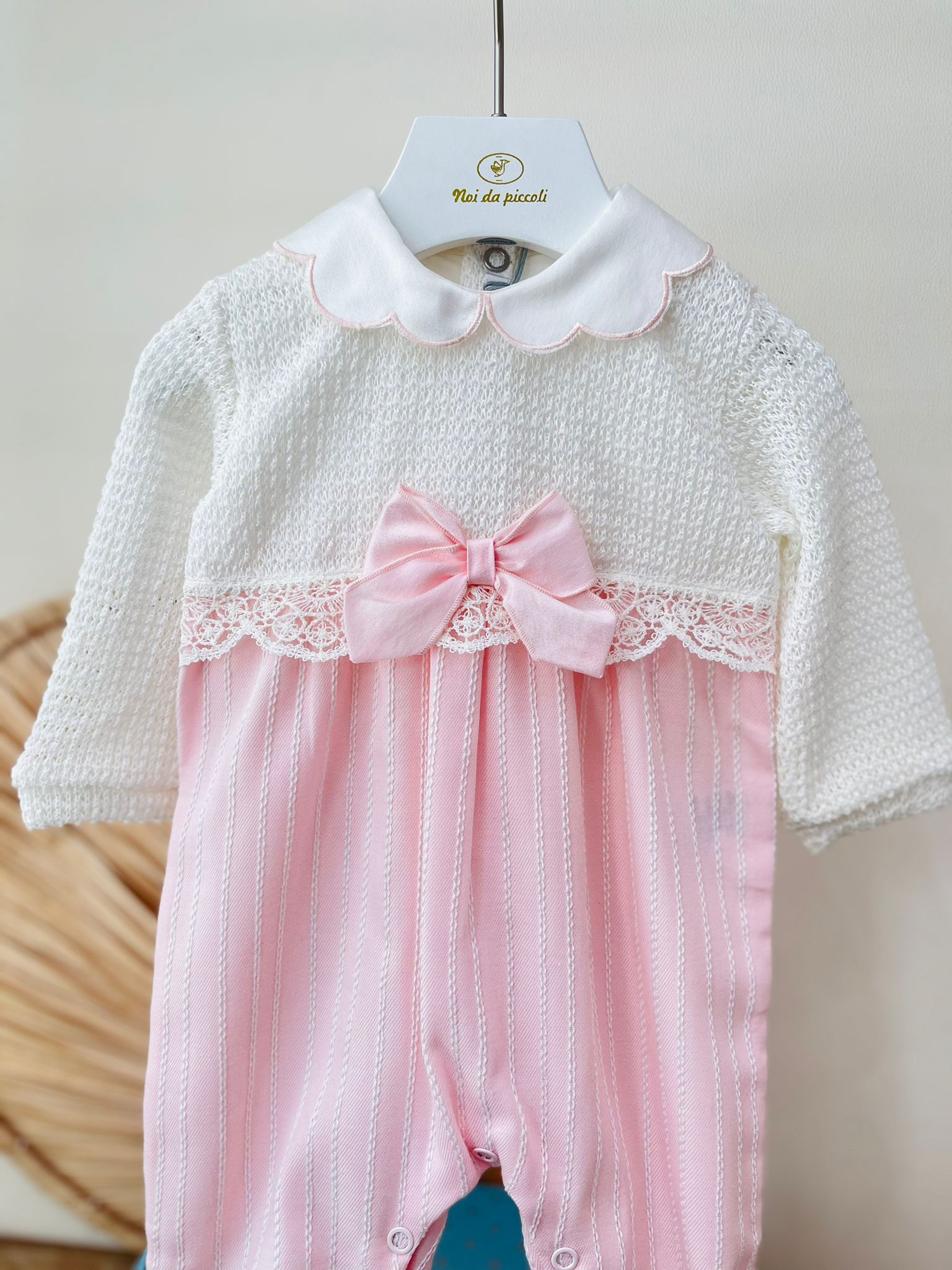 TUTINA 100 % COTONE ROSA - Noi da piccoli