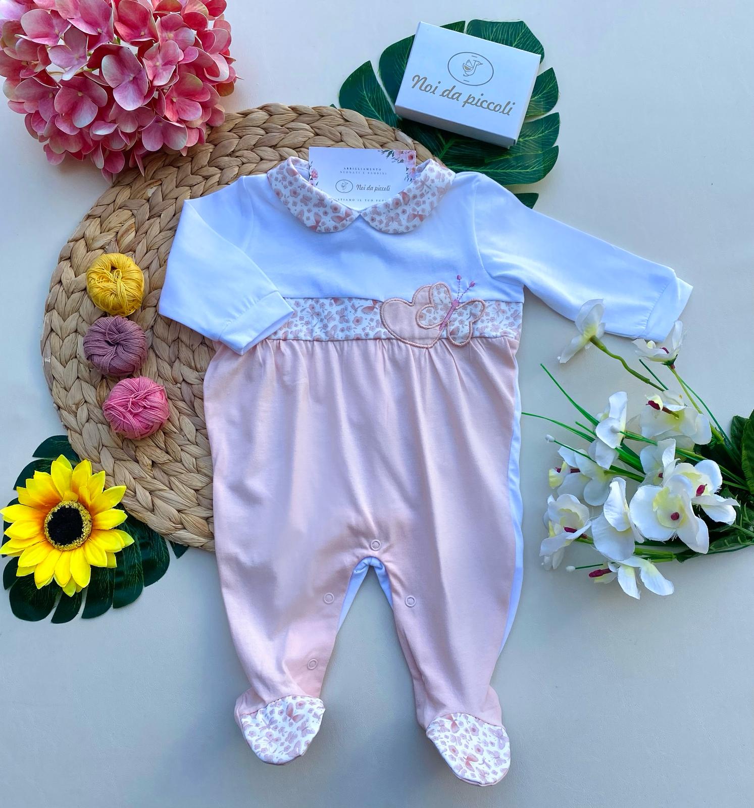 TUTINA 100 % COTONE Rosa - Noi da piccoli