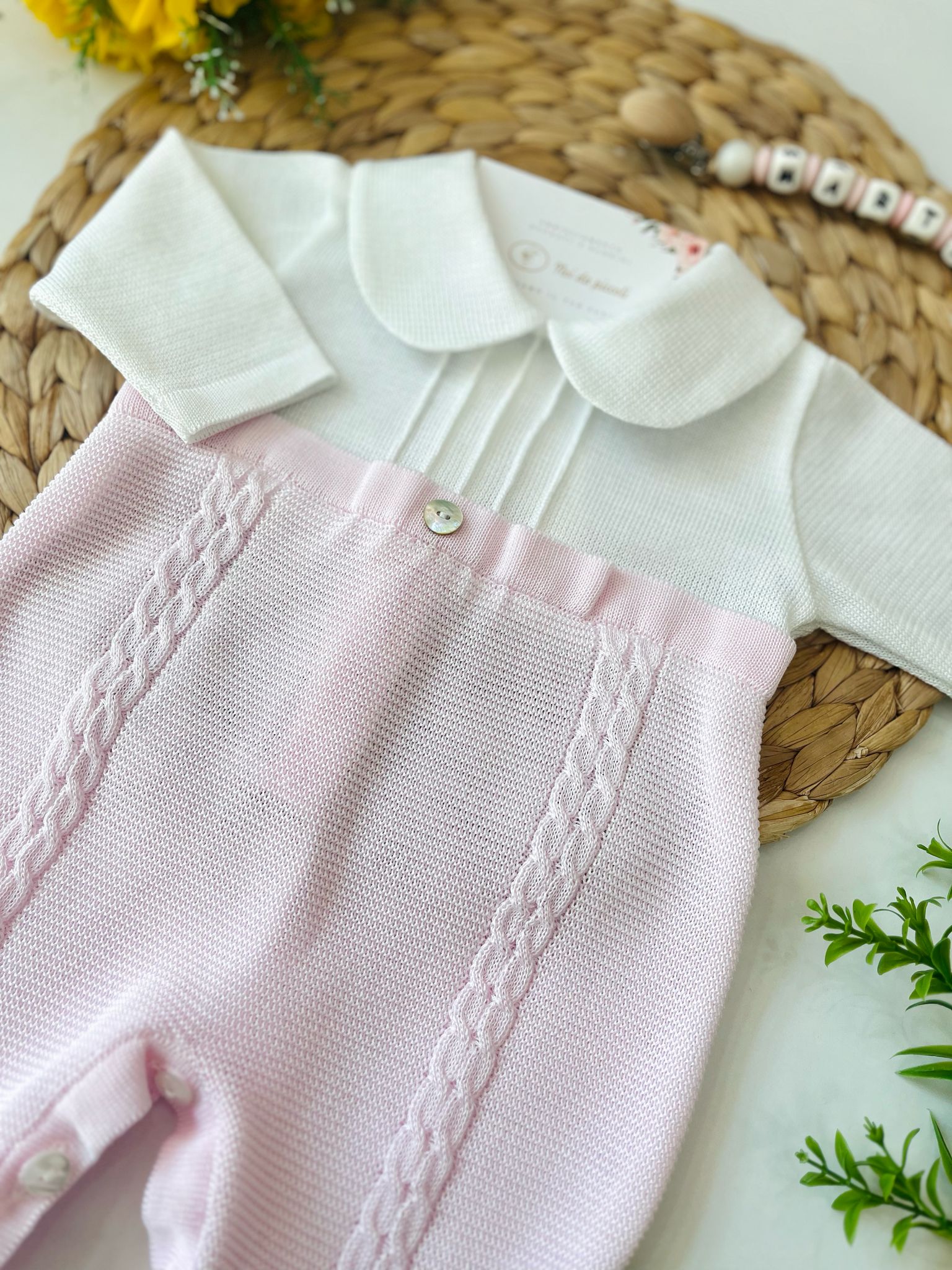 TUTINA 100 % COTONE Rosa - Noi da piccoli