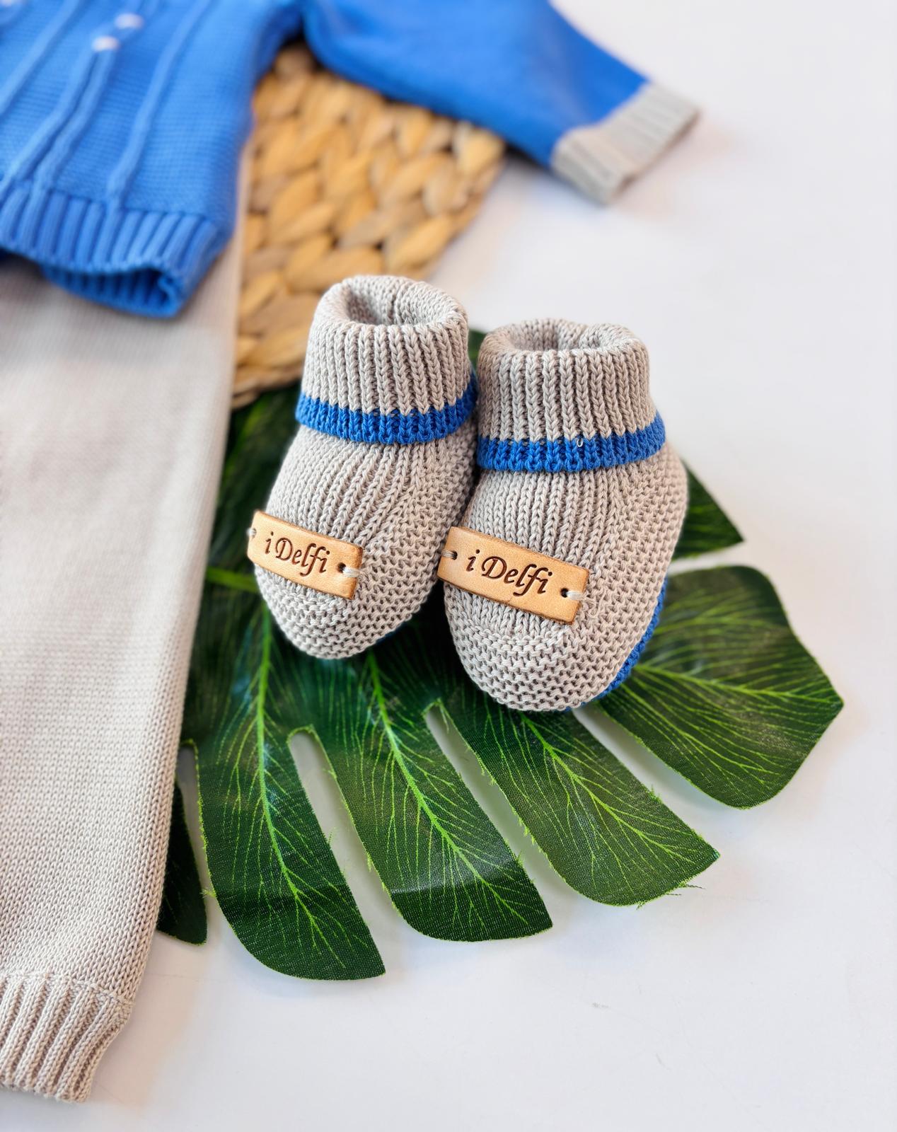 TUTINA 100% FILO DI COTONE CIELO - Noi da piccoli