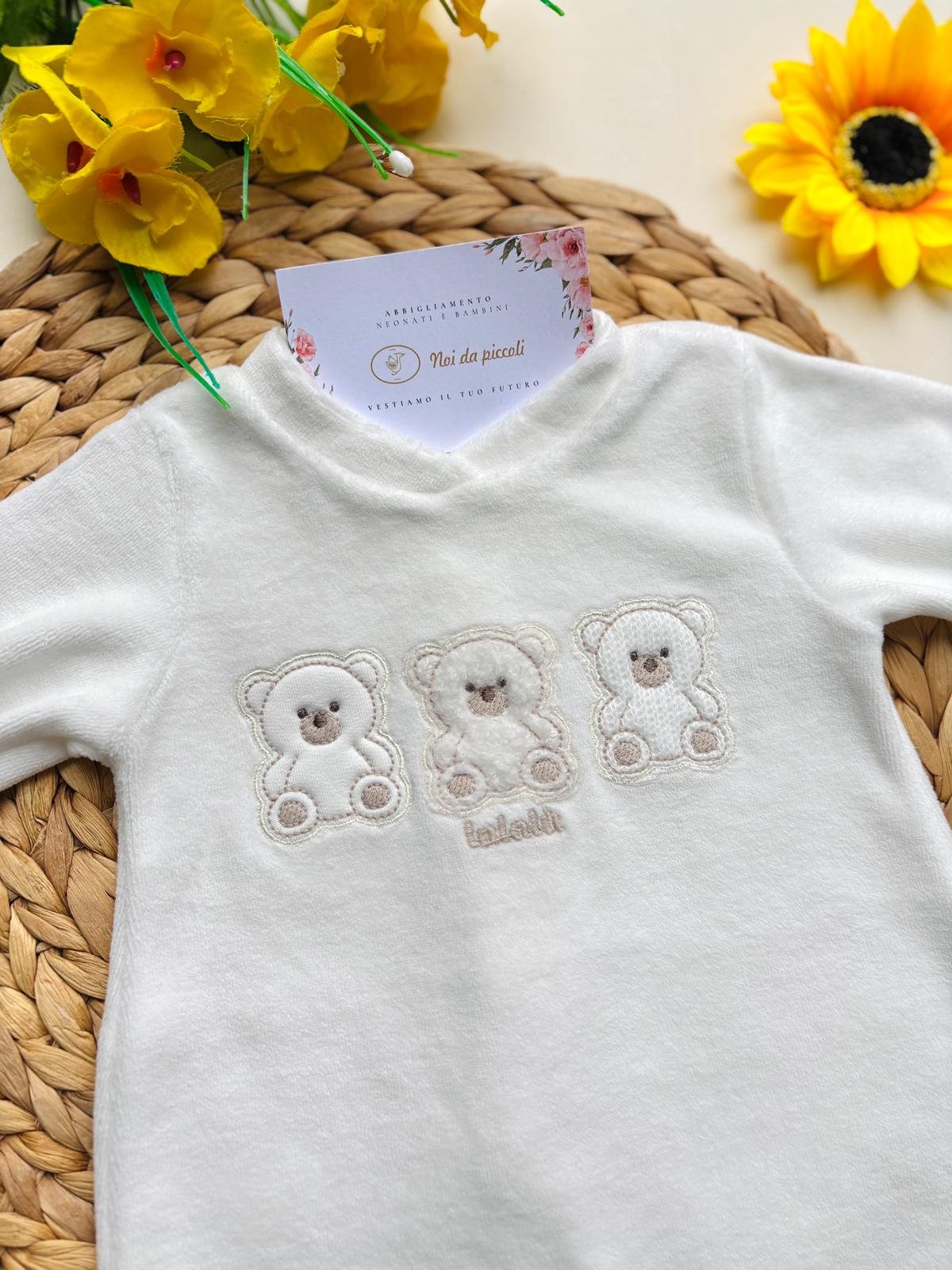 TUTINA 3 ORSETTI CINIGLIA PANNA - Noi da piccoli