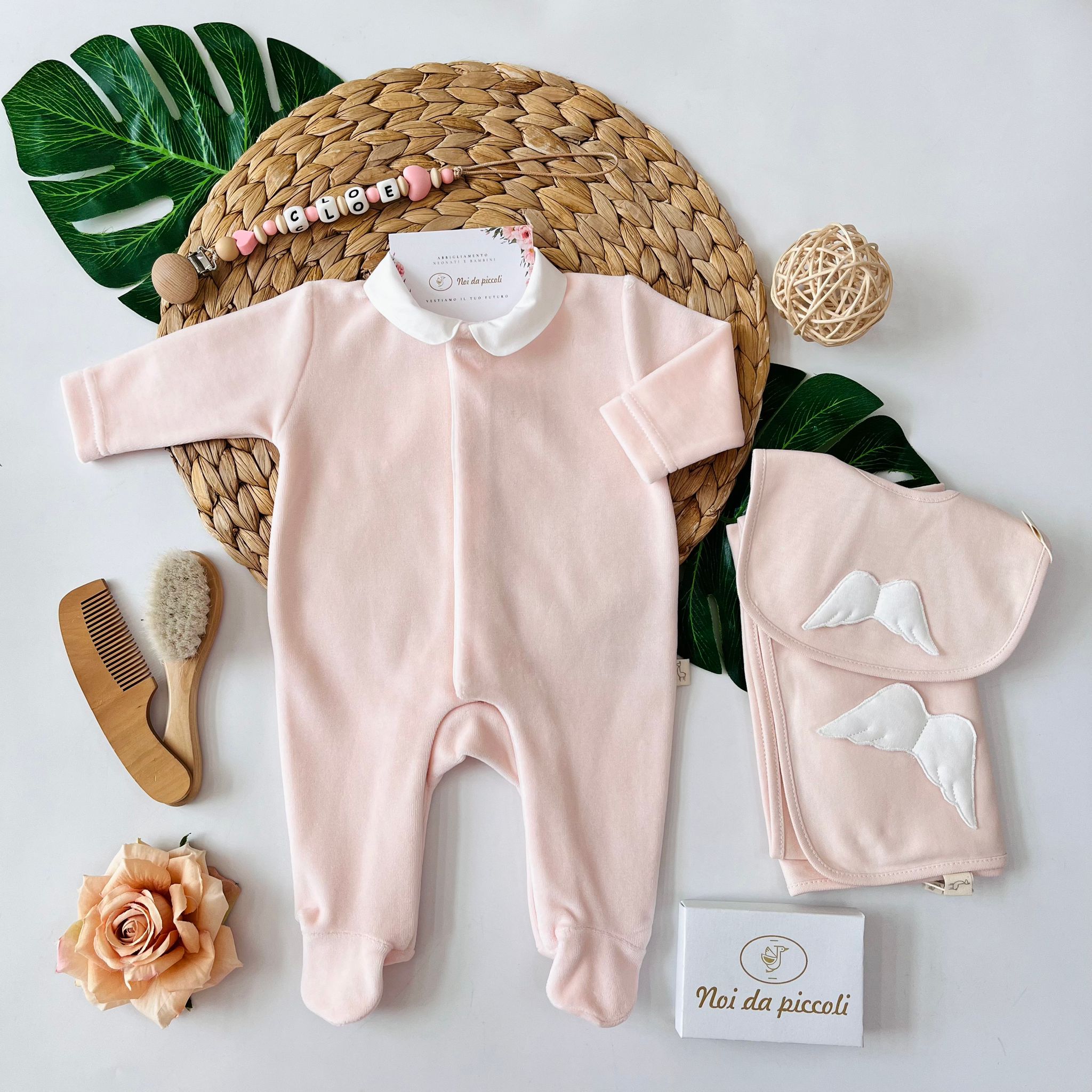 TUTINA ANTIPANICO ANGELS CINIGLIA PEACH PINK - Noi da piccoli