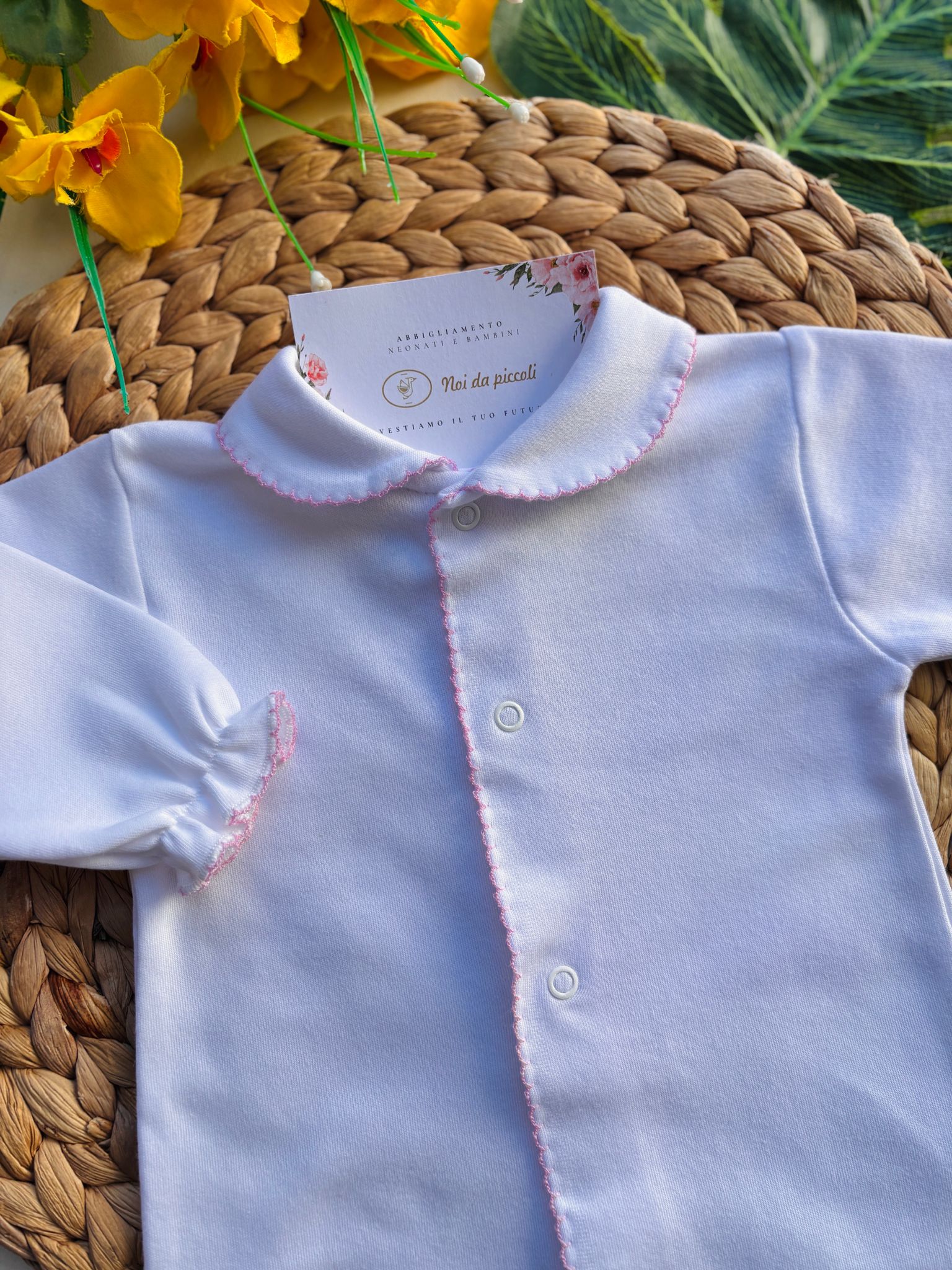 TUTINA ANTIPANICO BASIC COTONE CALDO BIANCO - Noi da piccoli