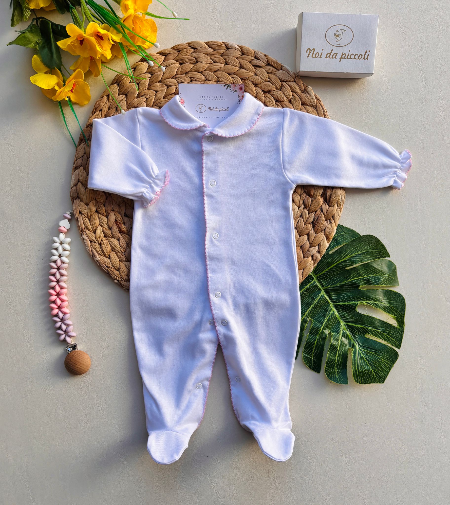 TUTINA ANTIPANICO BASIC COTONE CALDO BIANCO - Noi da piccoli