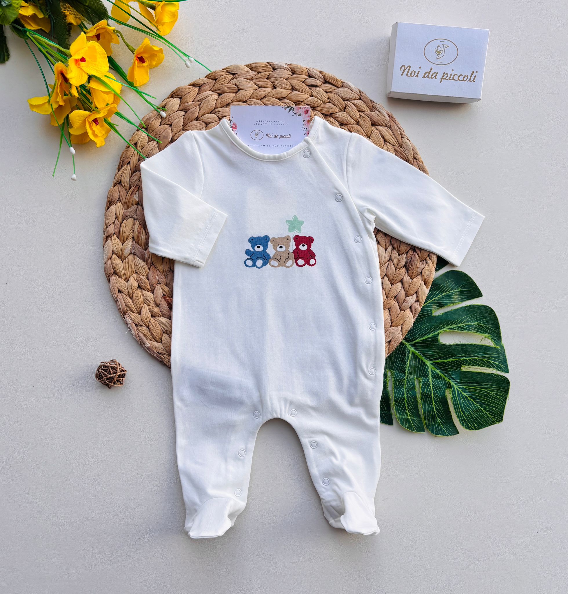 TUTINA ANTIPANICO CON ORSETTI E STELLINA CRUDO - Noi da piccoli