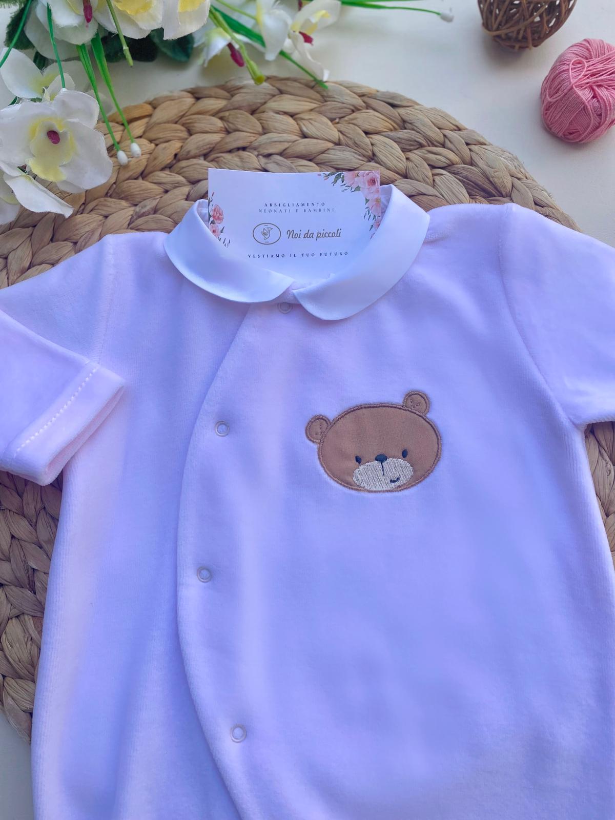 TUTINA ANTIPANICO CON ORSETTO CINIGLIA ROSA - Noi da piccoli