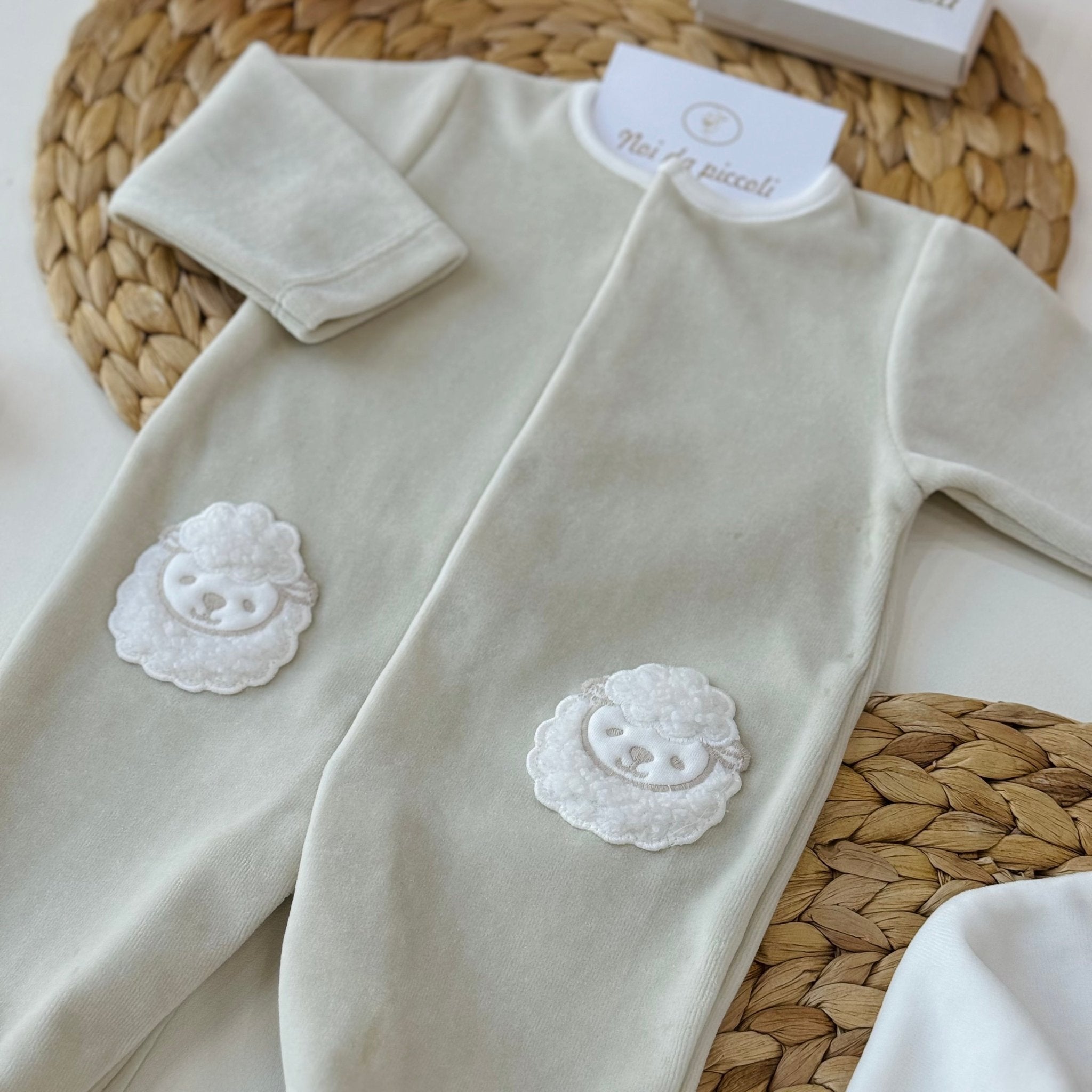 TUTINA ANTIPANICO IN CINIGLIA BEIGE PECORELLA - Noi da piccoli