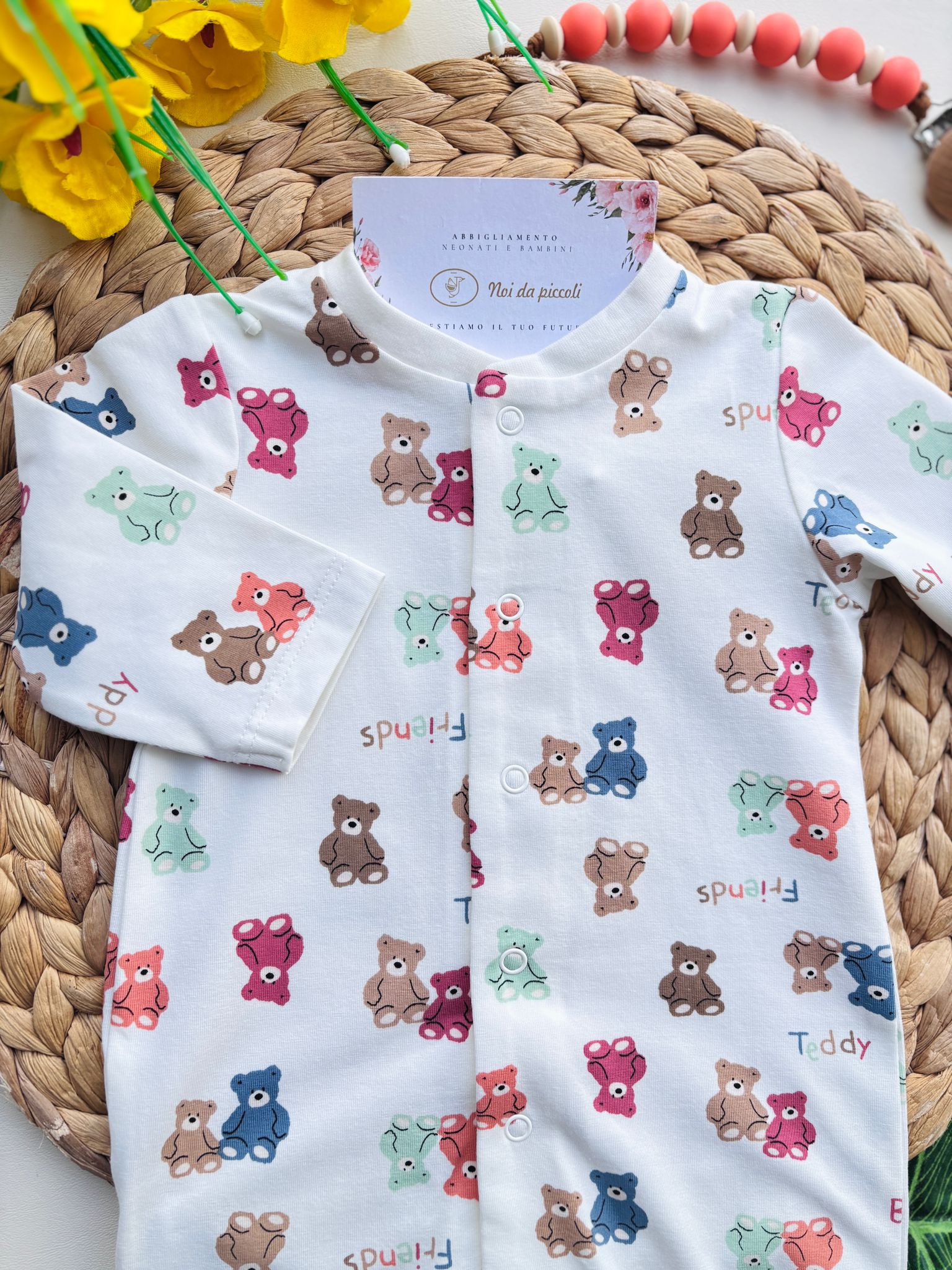 TUTINA ANTIPANICO ORSETTI COLORATI CERAMICA - Noi da piccoli