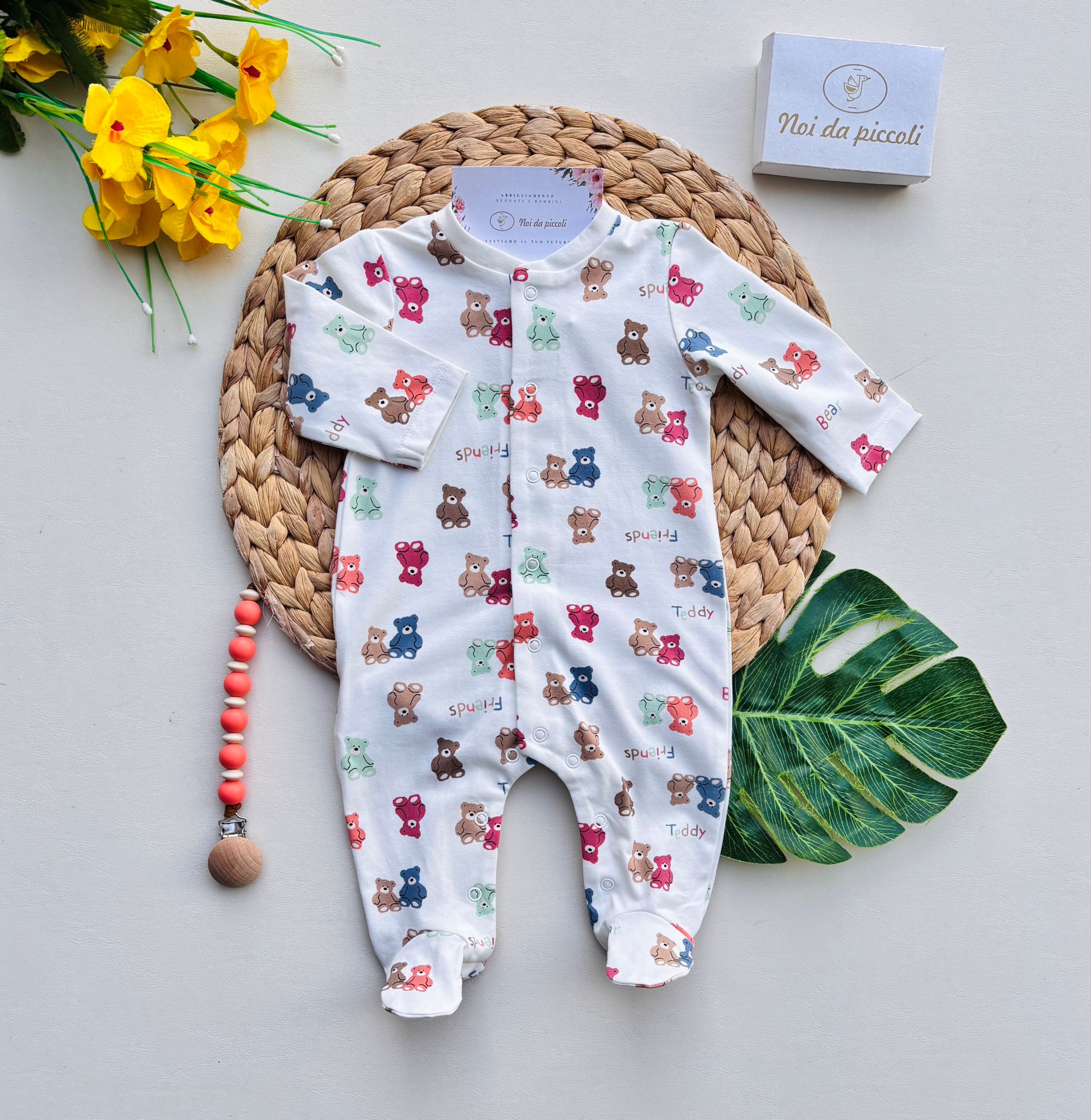 TUTINA ANTIPANICO ORSETTI COLORATI CERAMICA - Noi da piccoli