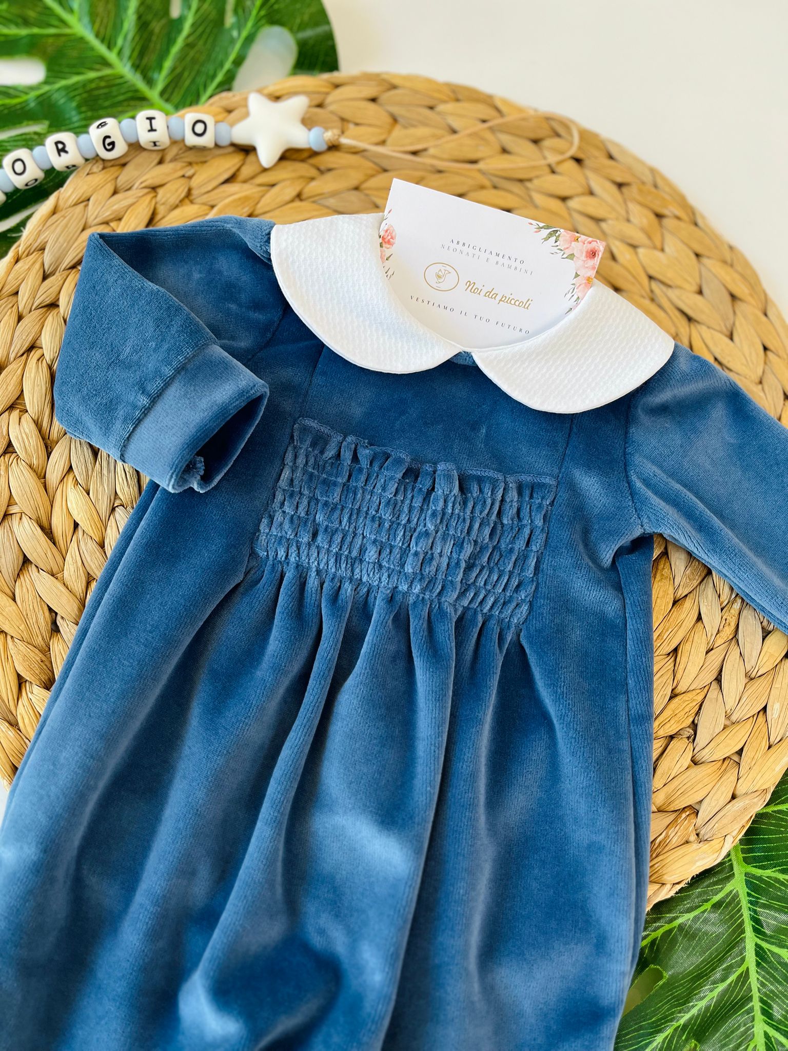 TUTINA ARRICCIATURA CINIGLIA JEANS - Noi da piccoli