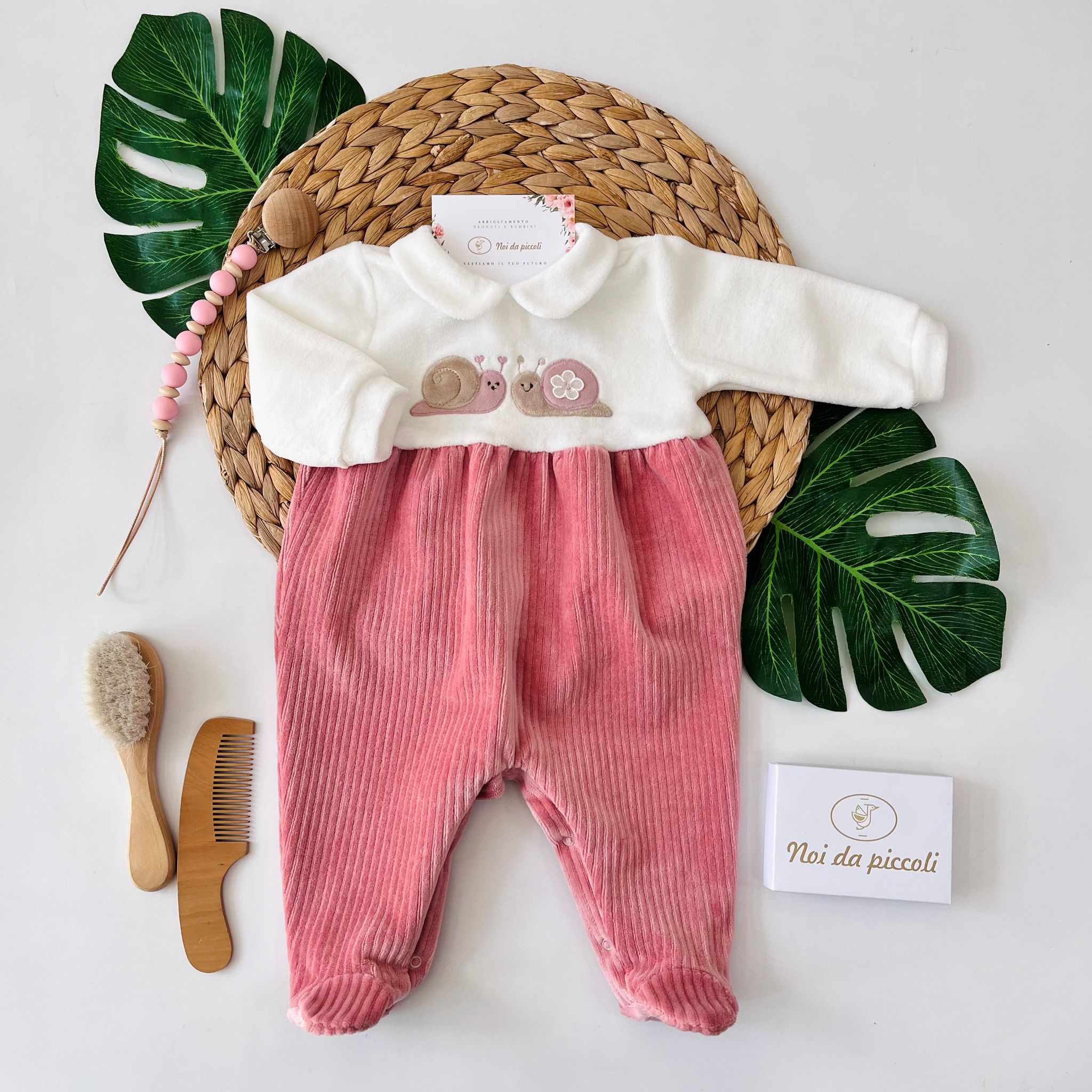 TUTINA BI - COLOR LUMACHINA CINIGLIA MALVA - Noi da piccoli