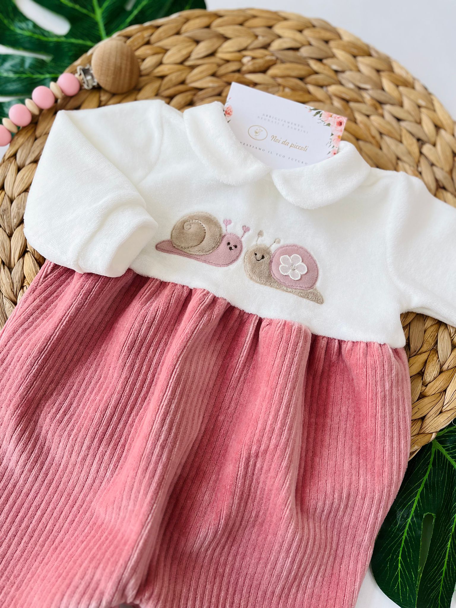 TUTINA BI - COLOR LUMACHINA CINIGLIA MALVA - Noi da piccoli