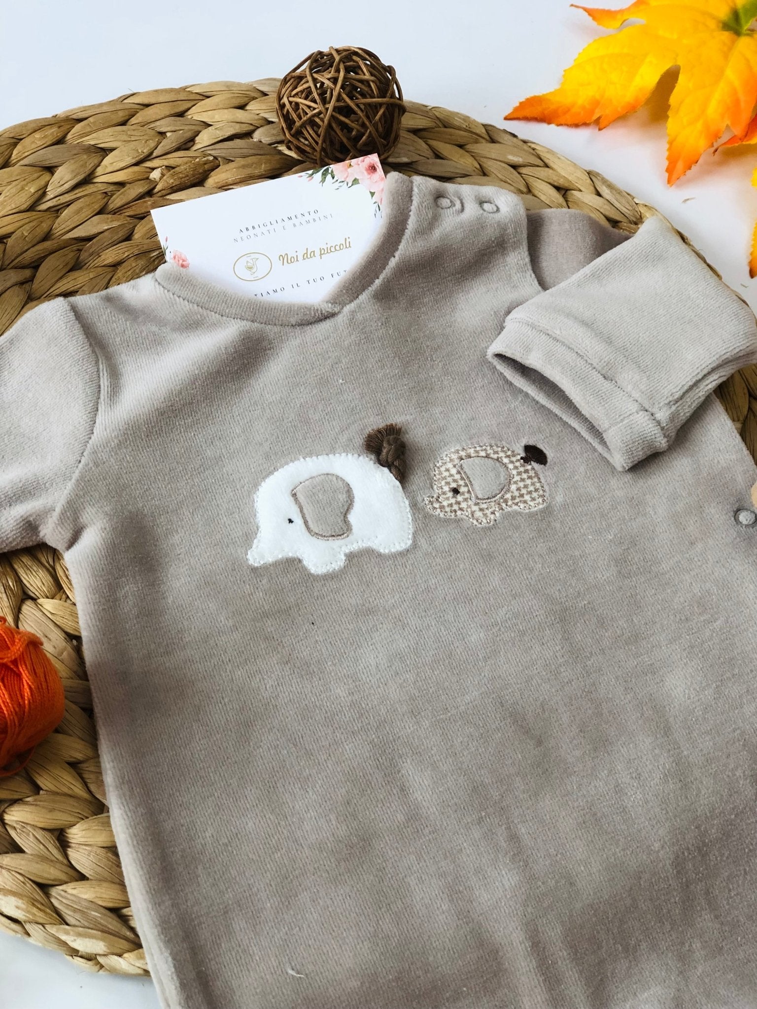 TUTINA CINIGLIA ANTIPANICO BEIGE NUEZ - Noi da piccoli